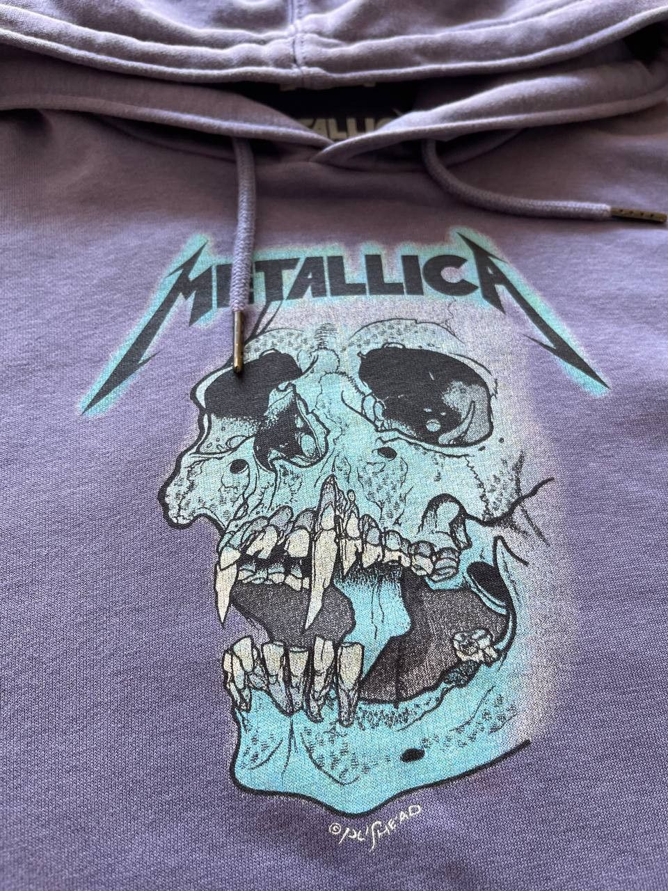 Band Tees × Vintage Vintage 2000s Metallica Pushead Rock Band Hoodie Size US S / EU 44-46 / 1 - 3 Thumbnail
