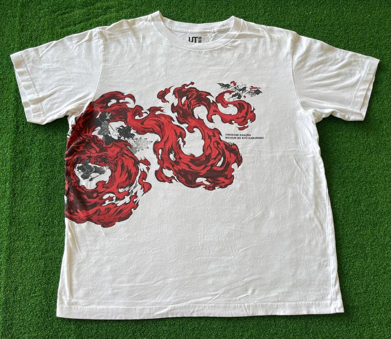 Anime × Cartoon Network × Japanese Brand Demon Slayer Hinokami Kagura Anime/ Evangelion/ Hunter Size US XL / EU 56 / 4 - 7 Thumbnail
