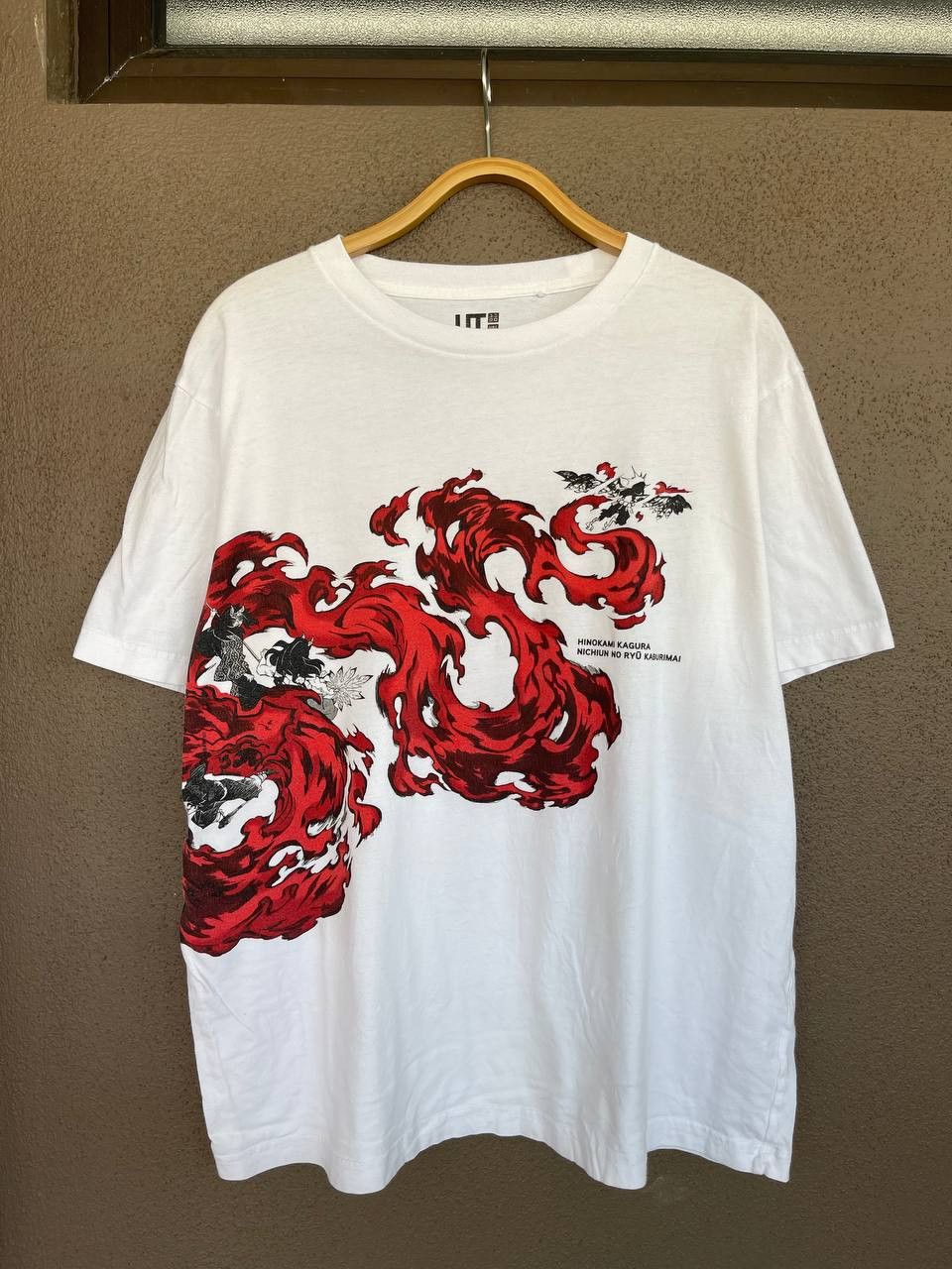 Anime × Cartoon Network × Japanese Brand Demon Slayer Hinokami Kagura Anime/ Evangelion/ Hunter Size US XL / EU 56 / 4 - 1 Thumbnail