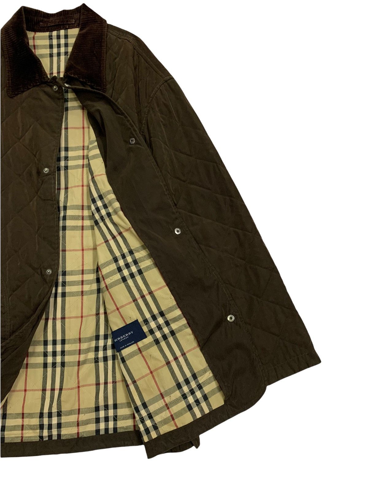 Burberry 🔥VTG BURBERRY NOVACHECK QUILTED JACKETS Size US L / EU 52-54 / 3 - 4 Thumbnail