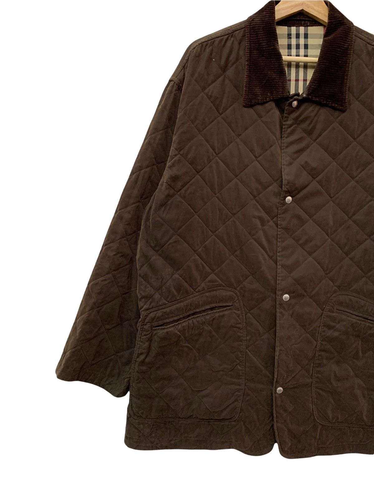 Burberry 🔥VTG BURBERRY NOVACHECK QUILTED JACKETS Size US L / EU 52-54 / 3 - 6 Thumbnail