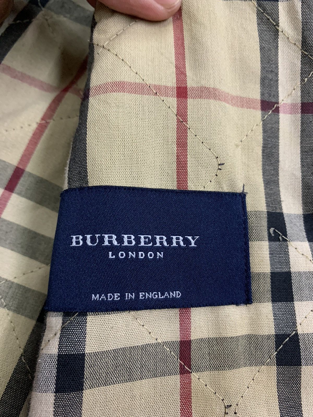 Burberry 🔥VTG BURBERRY NOVACHECK QUILTED JACKETS Size US L / EU 52-54 / 3 - 14 Thumbnail