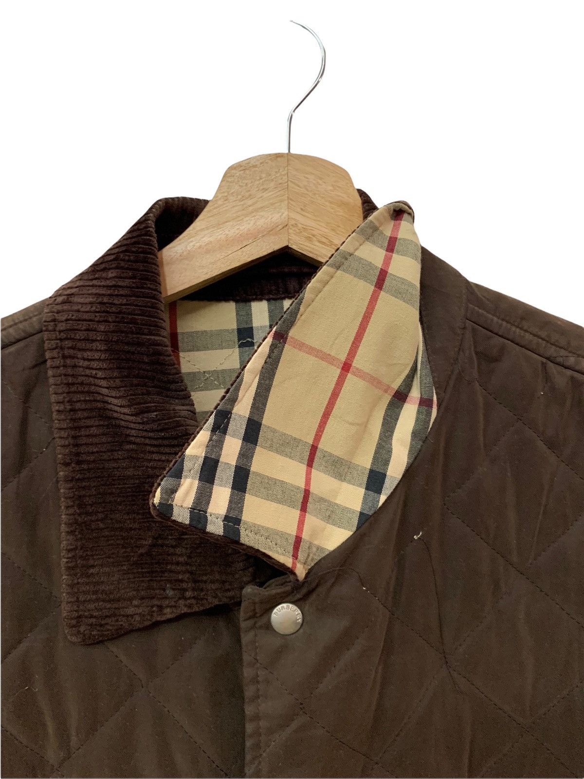 Burberry 🔥VTG BURBERRY NOVACHECK QUILTED JACKETS Size US L / EU 52-54 / 3 - 8 Thumbnail