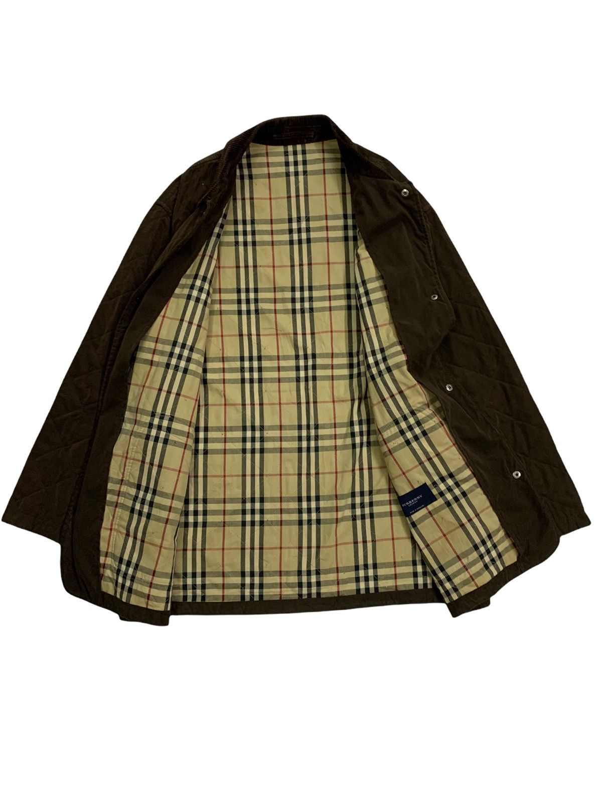 Burberry 🔥VTG BURBERRY NOVACHECK QUILTED JACKETS Size US L / EU 52-54 / 3 - 5 Thumbnail