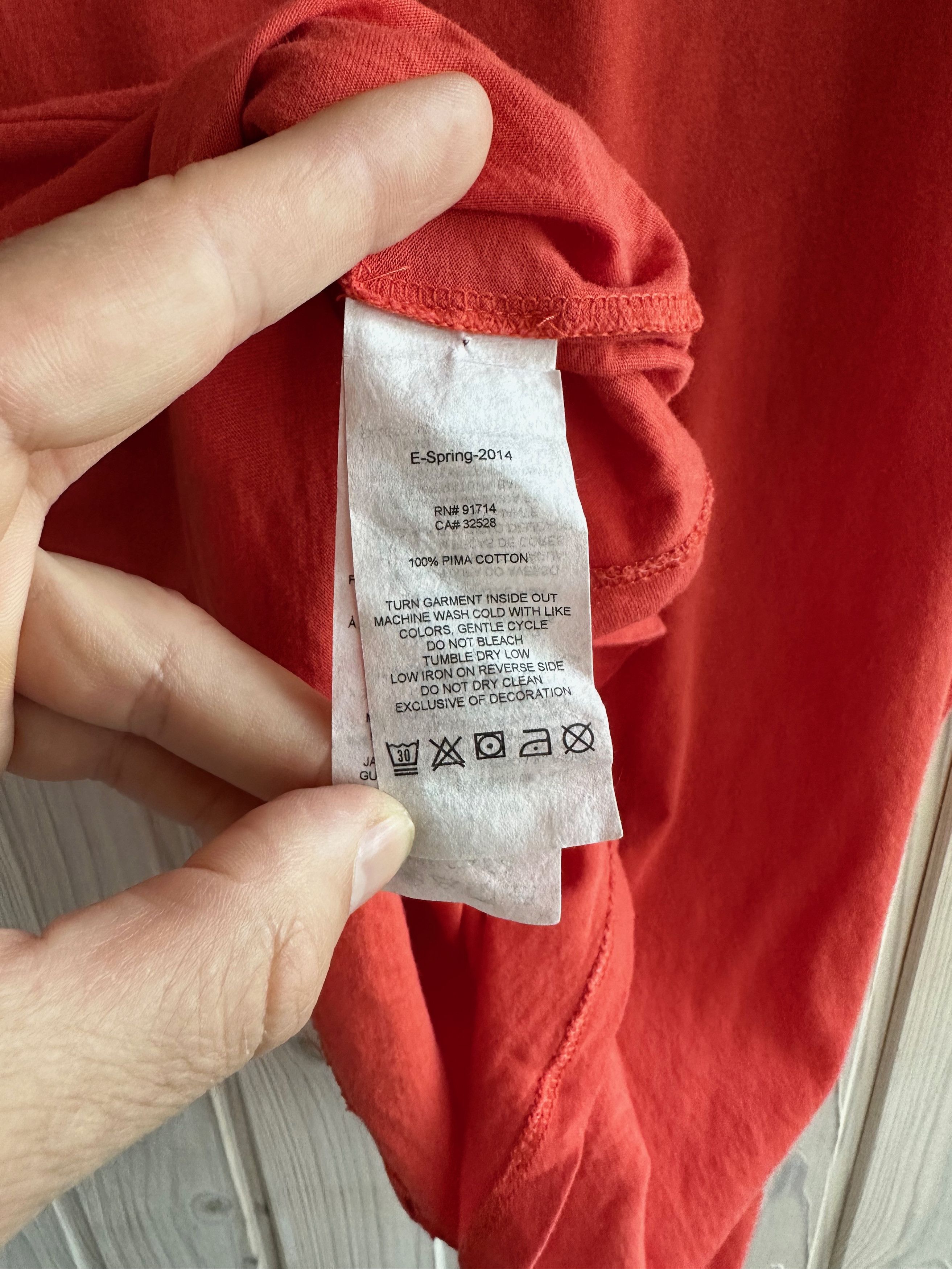 Armani AX Armani Exchange t shirt coral Size US M / EU 48-50 / 2 - 7 Thumbnail
