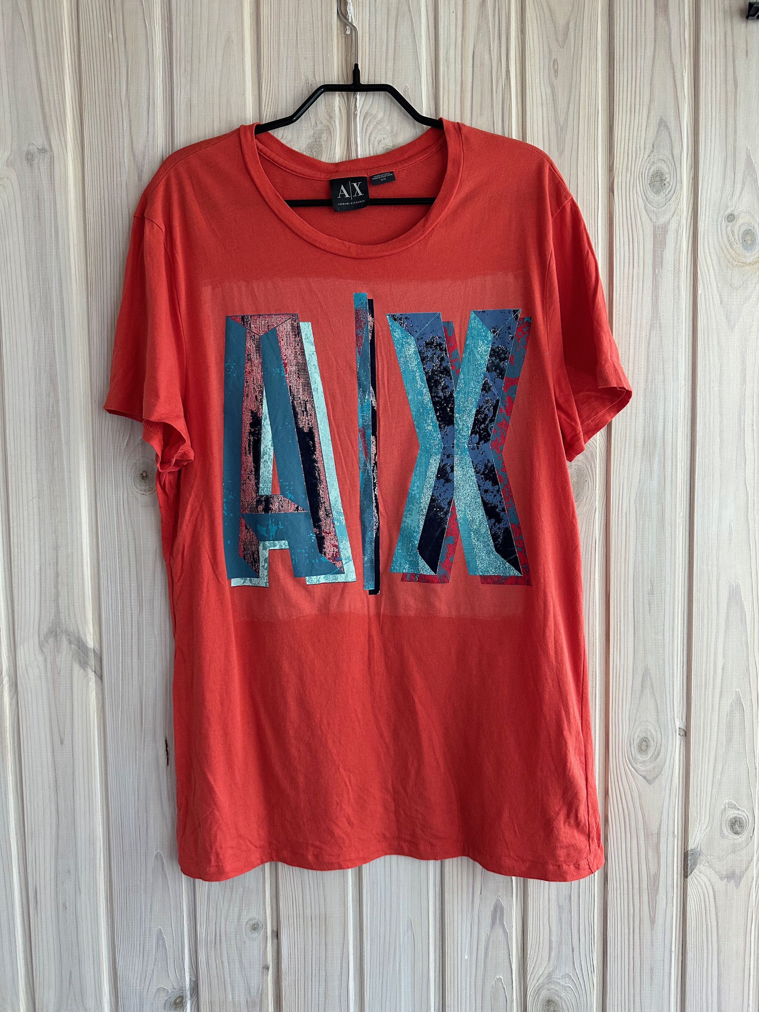 Armani AX Armani Exchange t shirt coral Size US M / EU 48-50 / 2 - 1 Thumbnail