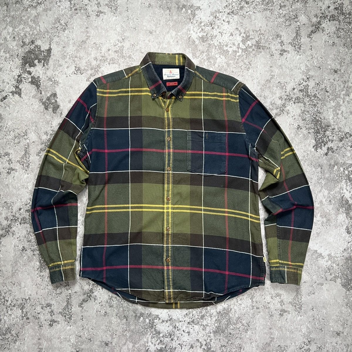 Barbour × Flannel × Vintage Barbour Flannel Shirt Checked Size US M / EU 48-50 / 2 - 1 Thumbnail