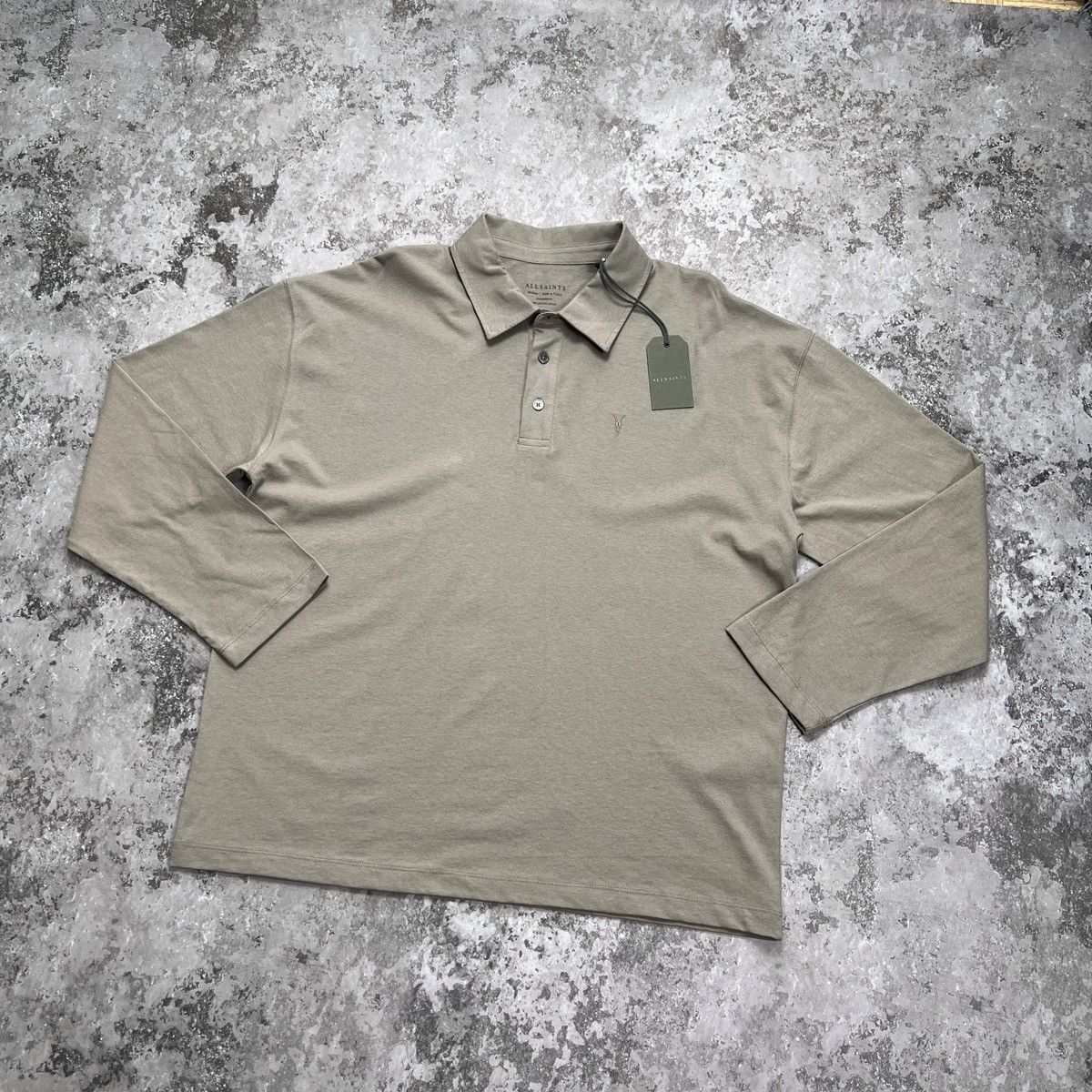 Allsaints × Vintage Allsaints Lex LS Polo Oversized Size US M / EU 48-50 / 2 - 3 Thumbnail