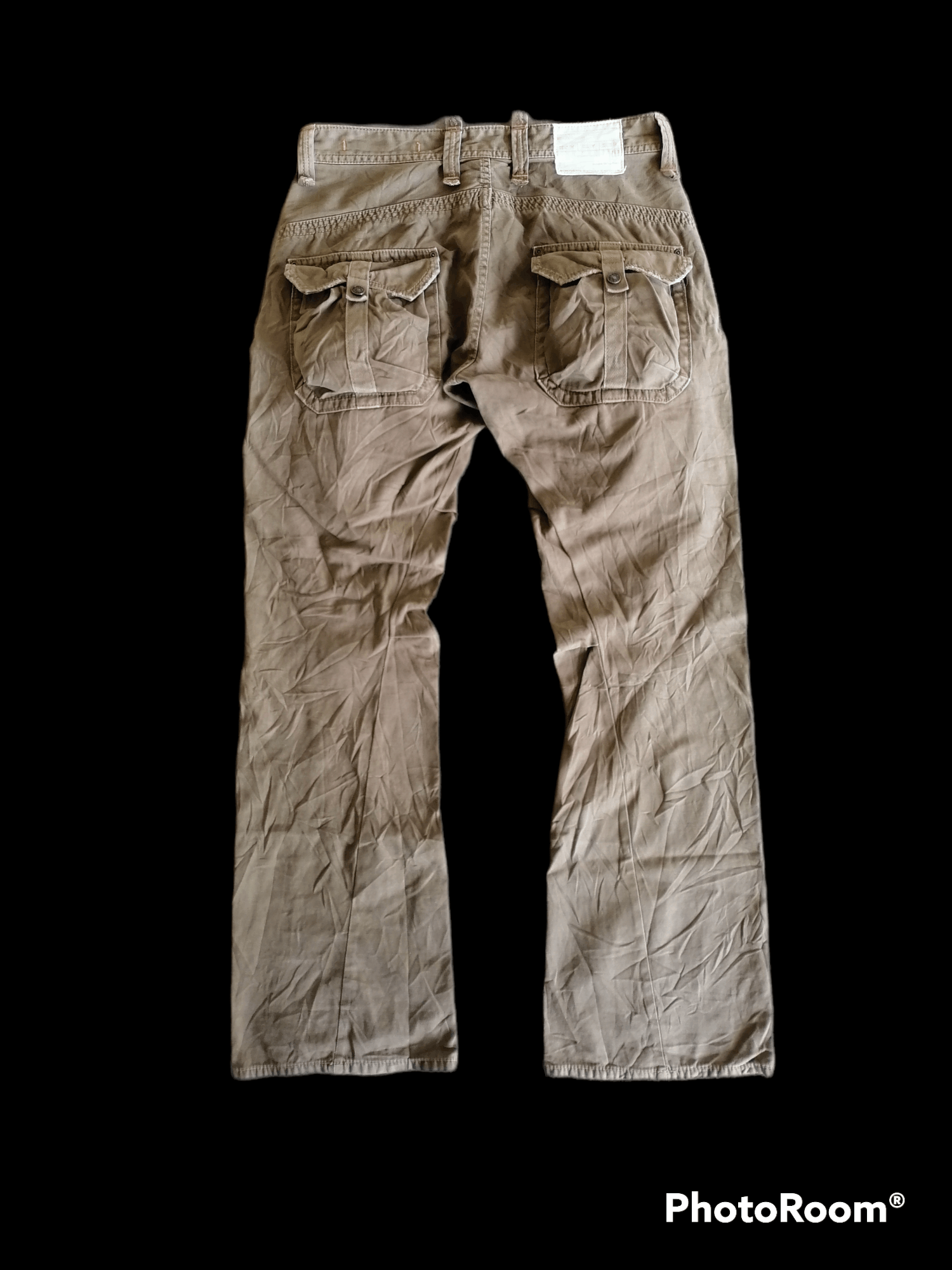 Japanese Brand × Vintage Flare Edwin 3D Pocket Utility Trouser Pants Size US 32 / EU 48 - 4 Thumbnail