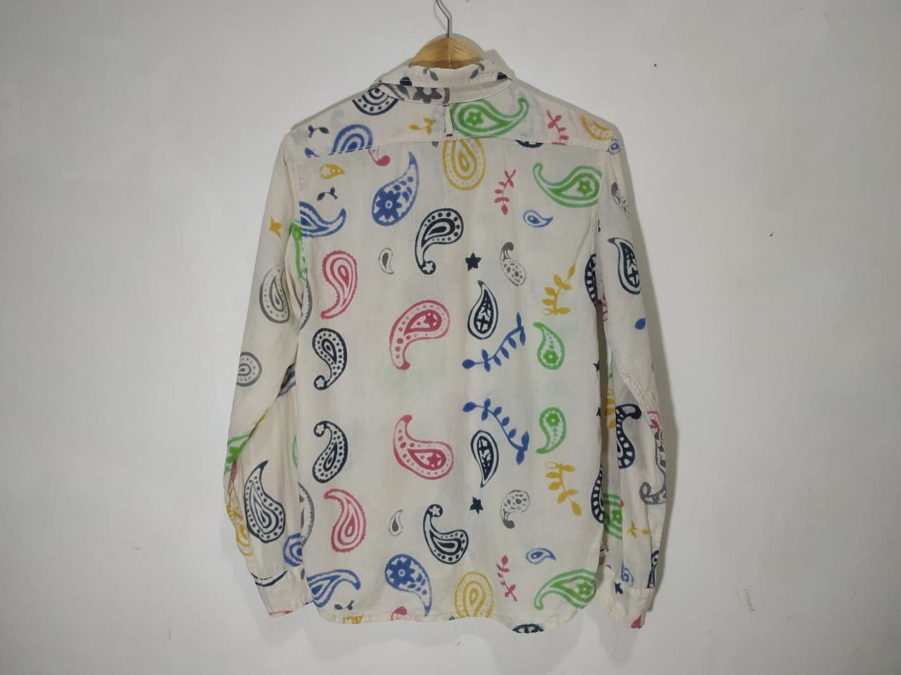 Japanese Brand Fit S to M, Tigre Brocante Paisley Shirt Size US M / EU 48-50 / 2 - 2 Thumbnail