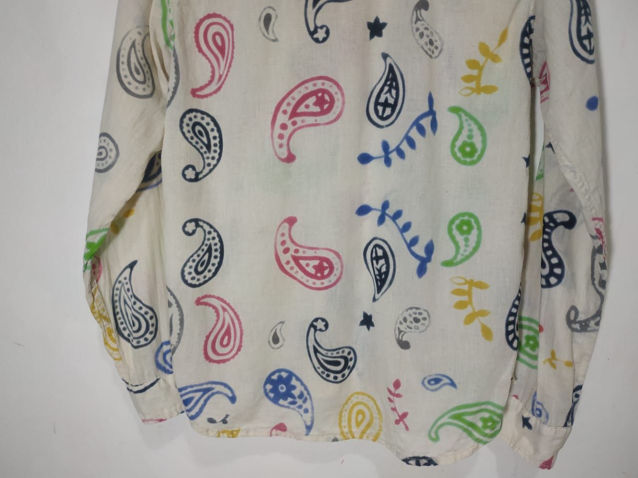 Japanese Brand Fit S to M, Tigre Brocante Paisley Shirt Size US M / EU 48-50 / 2 - 10 Thumbnail