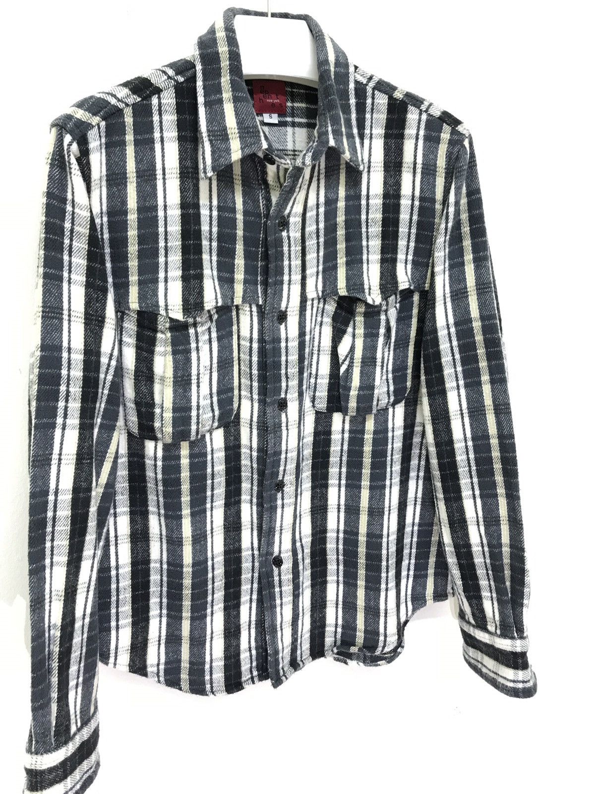 Engineered Garments 💖Made in USA Nepenthes New York Flannel Button Plaid Size US S / EU 44-46 / 1 - 2 Thumbnail