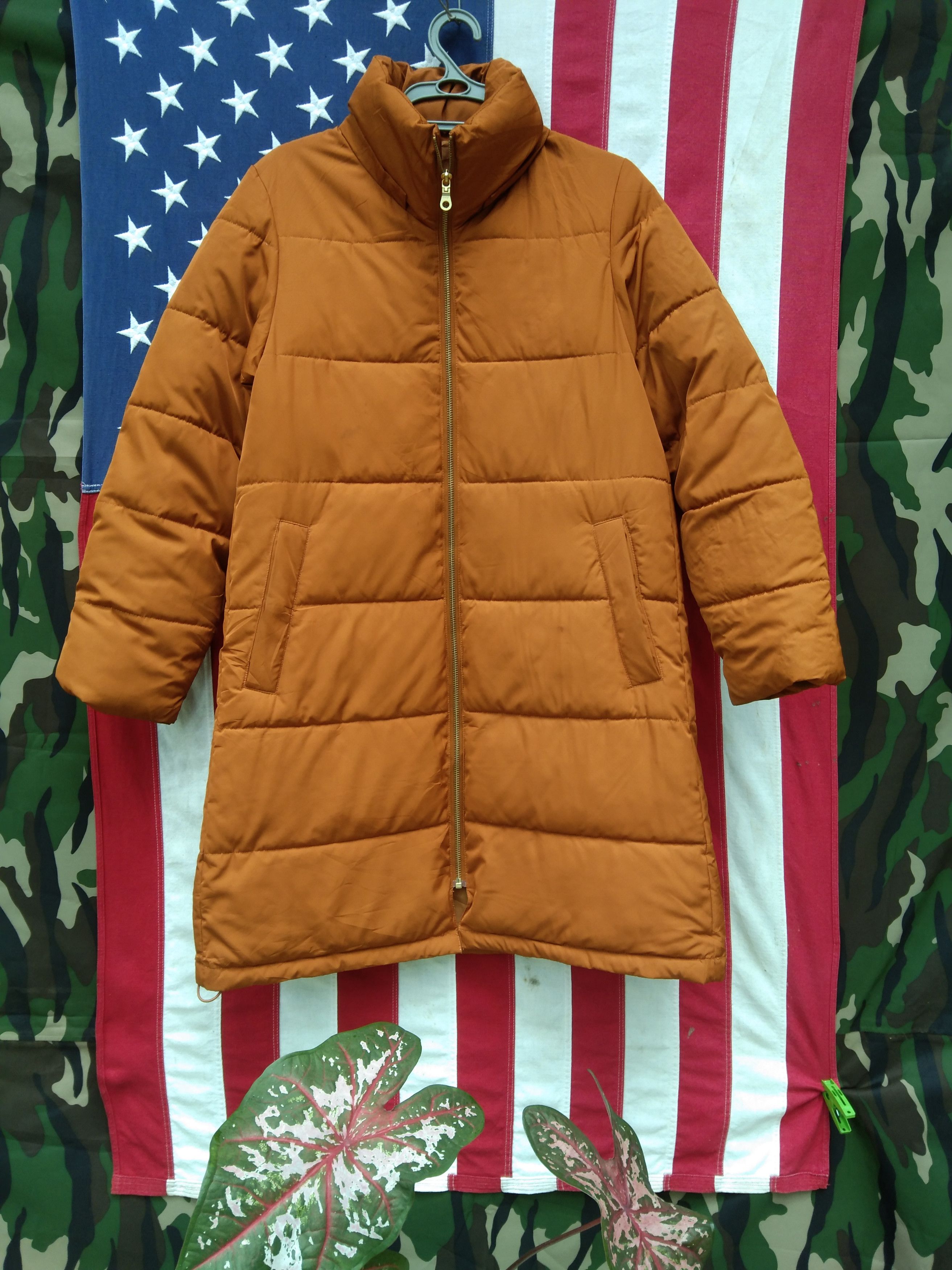 GU PUFFER LONG JACKET