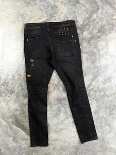 Ksubi Ksubi x Travis Scott Chitch Stitched Up Denim Jeans Sz 33