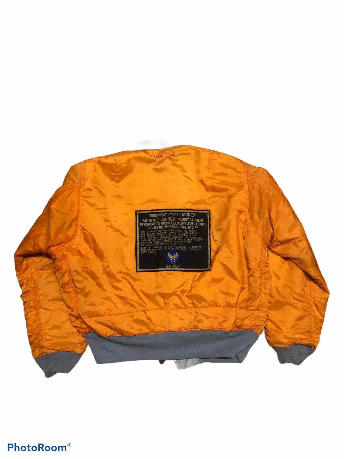 Avirex × Vintage 🔥OFFER TODAY❌BIG SPELLOUT AVIREX BOMBER REVERSIBLE Size US L / EU 52-54 / 3 - 5 Thumbnail