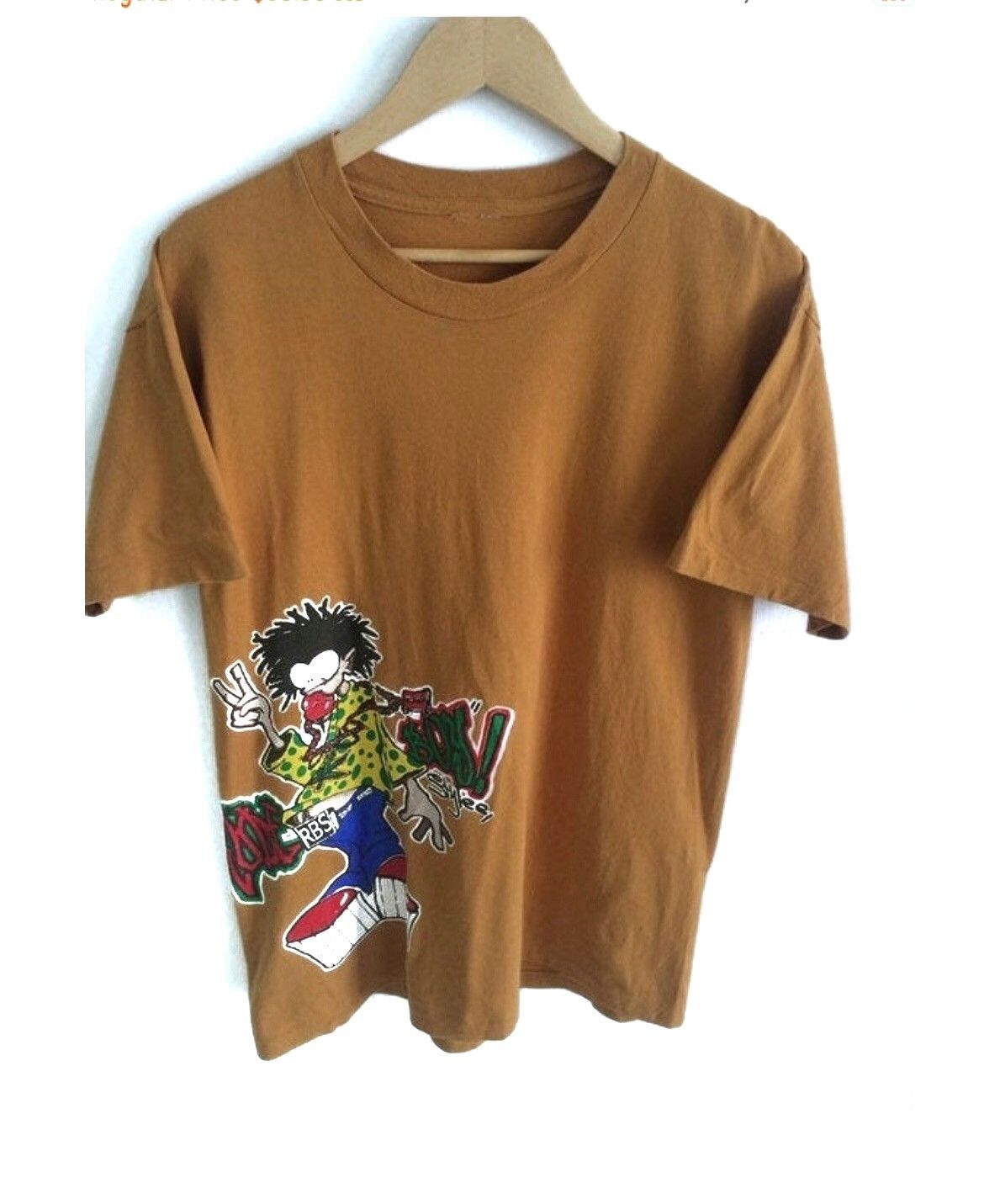 Vintage Vintage Rude Boy Jamaica Rasta Reggae Rap Hip Hop T Shirt Size US M / EU 48-50 / 2 - 1 Thumbnail