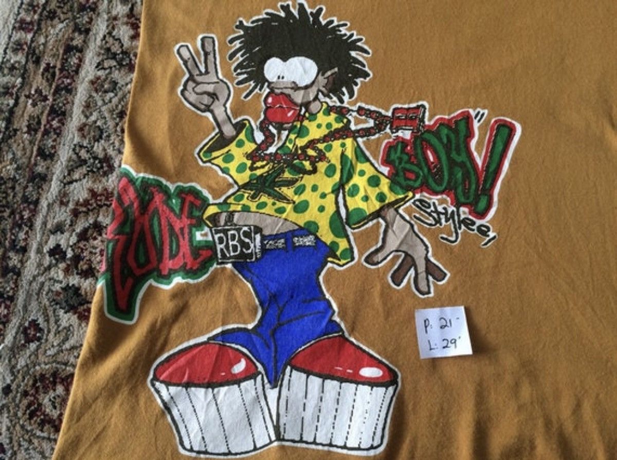 Vintage Vintage Rude Boy Jamaica Rasta Reggae Rap Hip Hop T Shirt Size US M / EU 48-50 / 2 - 2 Thumbnail