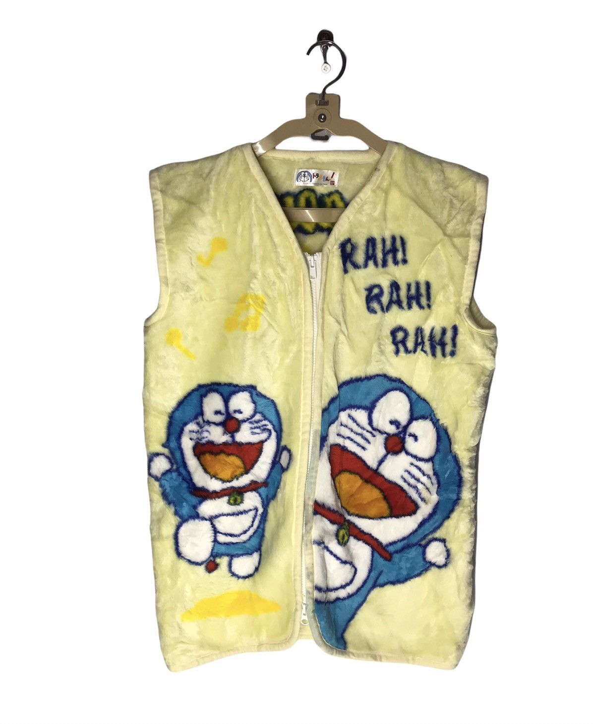 Japanese Brand Doraemon fleece sleeveless zipper jacket Size US M / EU 48-50 / 2 - 1 Thumbnail