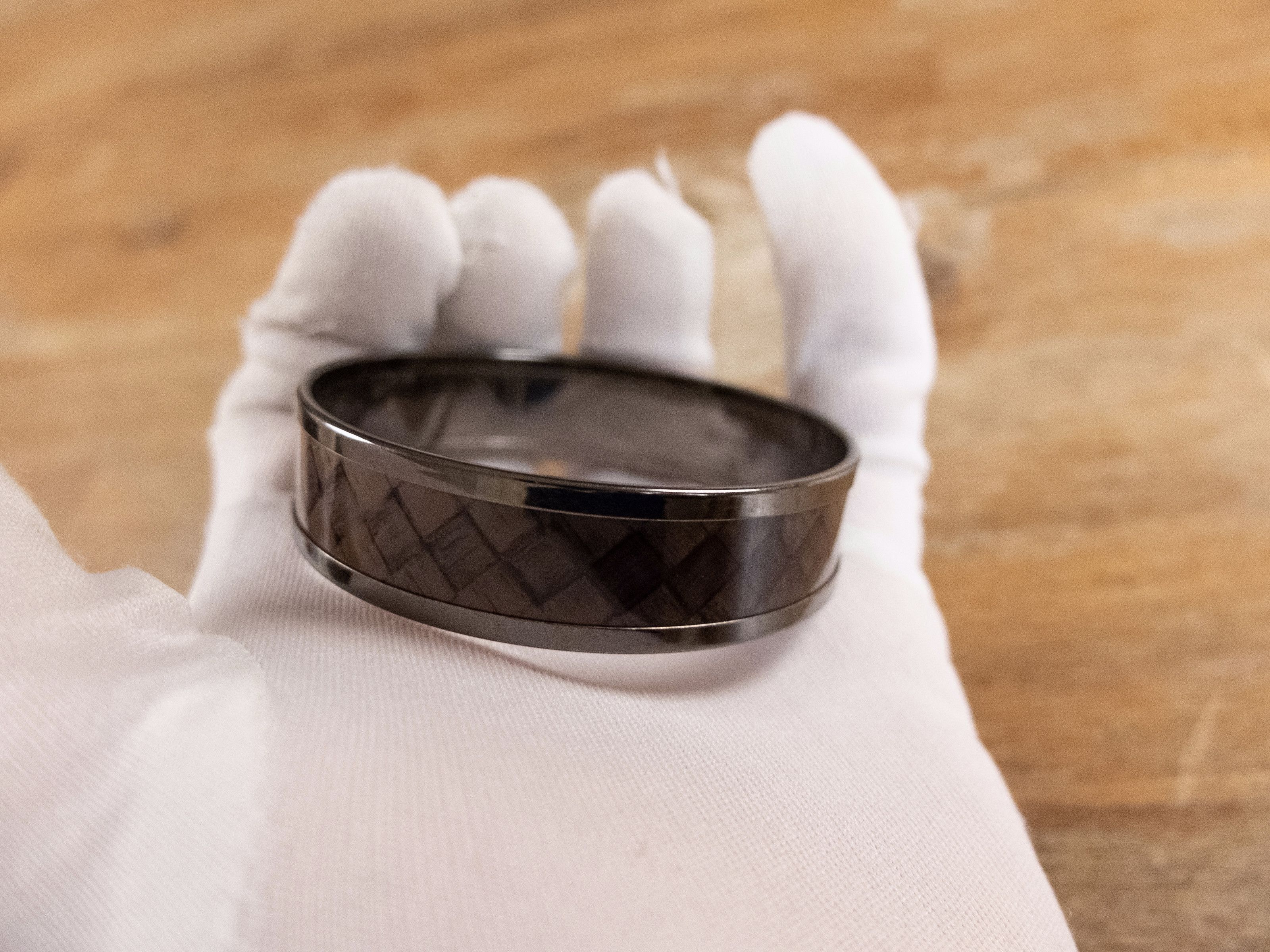 Bottega Veneta BOTTEGA VENETA brown intrecciato enamel bangle bracelet q Size ONE SIZE - 4 Thumbnail