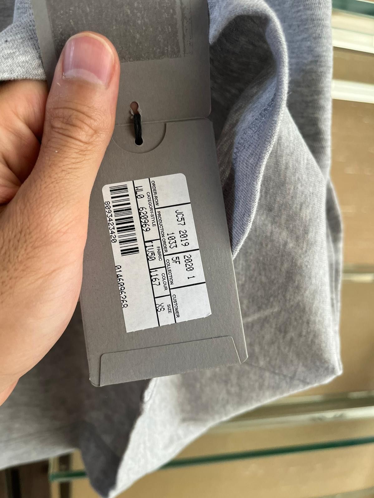 Balenciaga Oversized Symbols T-Shirt SS in Gray Size US XS / EU 42 / 0 - 7 Thumbnail
