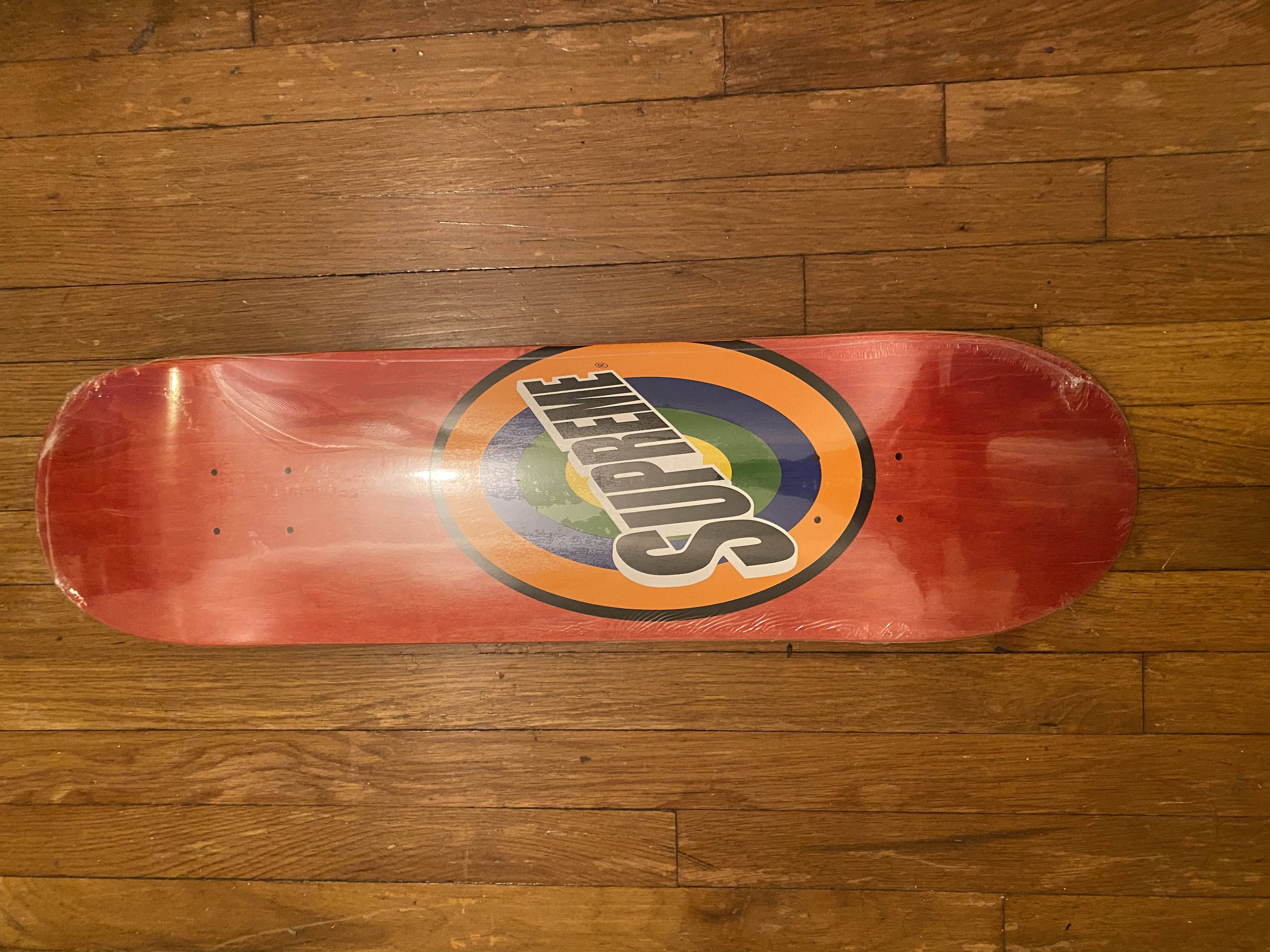 Supreme Spin Skateboard Deck Red