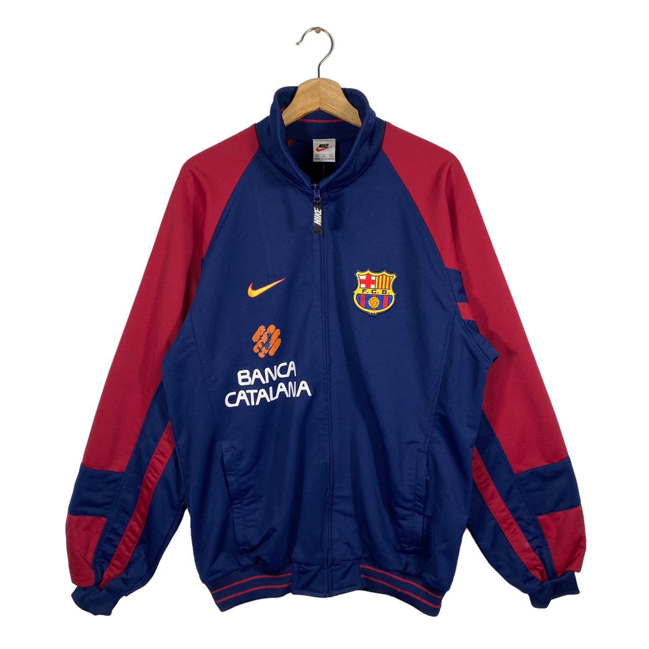 Nike 🔥Vintage 90s nike Barcelona tracksuit 1998 (NOS) Size US L / EU 52-54 / 3 - 2 Thumbnail