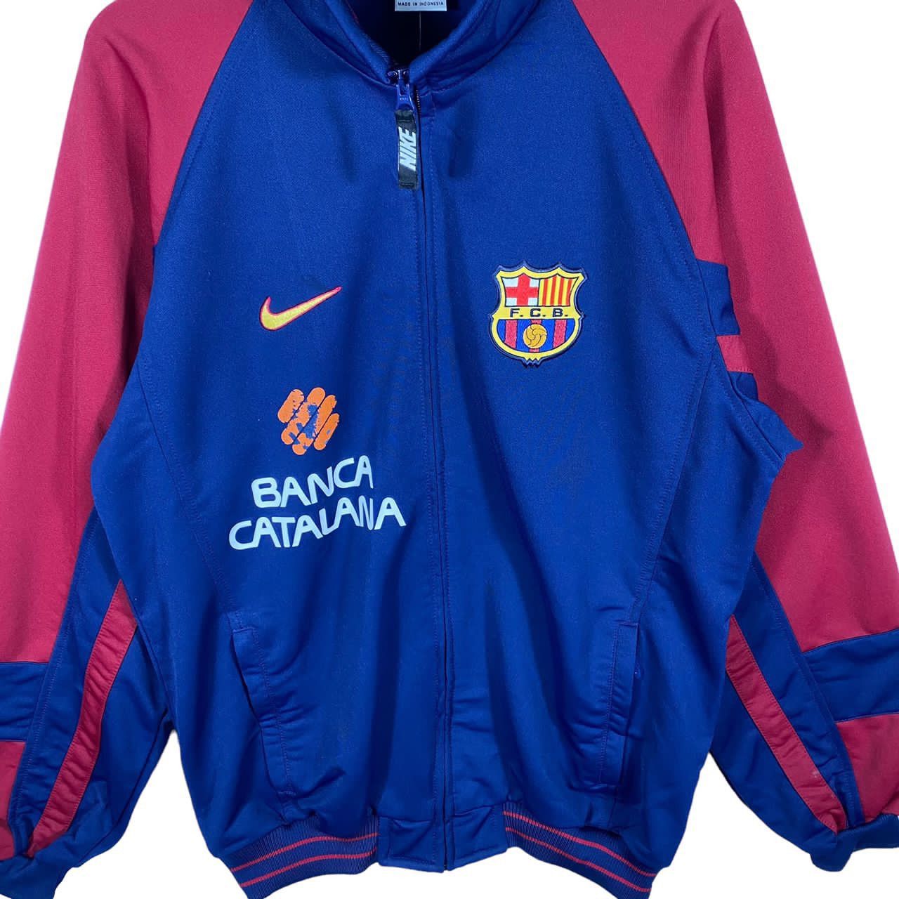 Nike 🔥Vintage 90s nike Barcelona tracksuit 1998 (NOS) Size US L / EU 52-54 / 3 - 5 Thumbnail