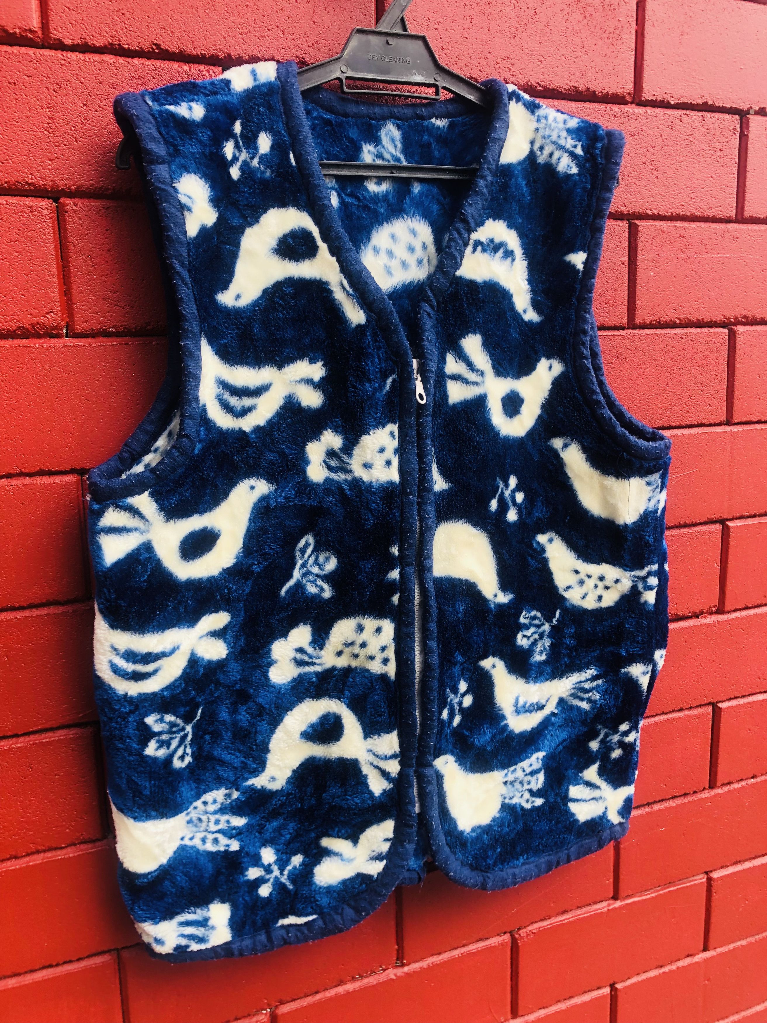 Japanese Brand × Vintage Vintage Bird Japanese Designed Fashion Style Vest Size US L / EU 52-54 / 3 - 3 Thumbnail