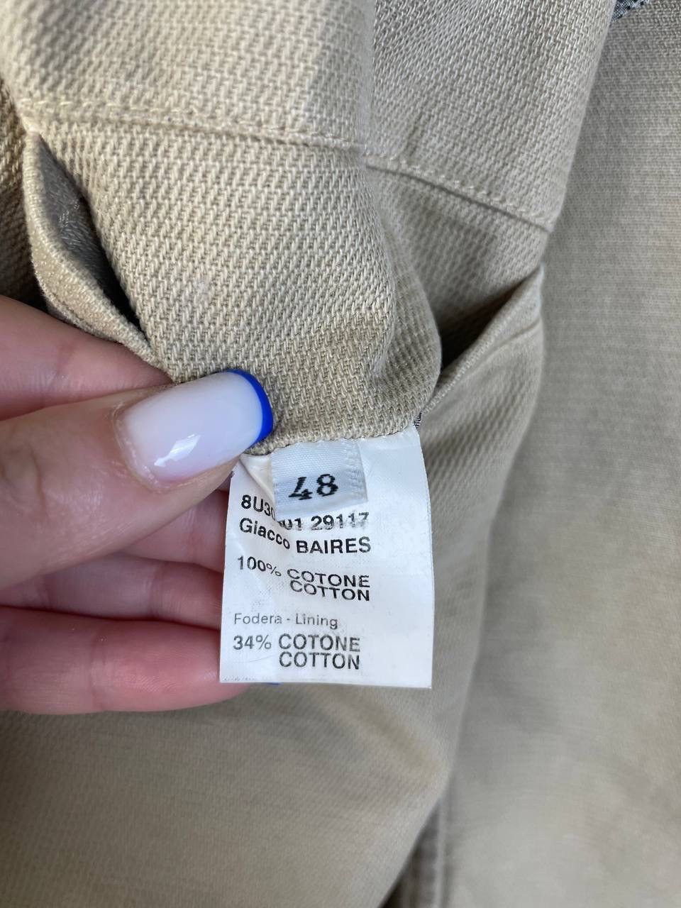 Slowear Montedoro Italy luxury blazer size 48 Size 48S - 3 Thumbnail