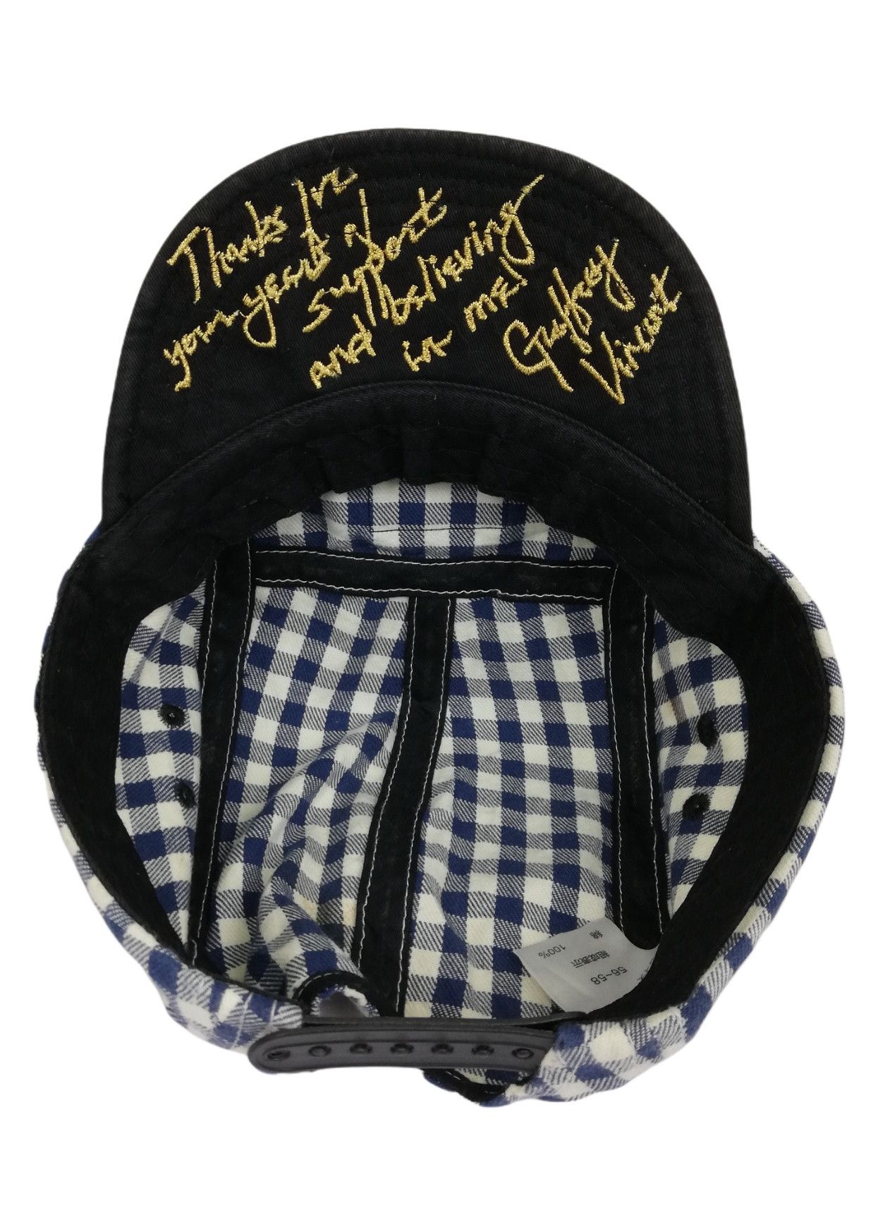 Japanese Brand 🔥Japanese 🚴 JUNK STORE 5 Panel Design Fausto Cycling Cap Size ONE SIZE - 19 Thumbnail