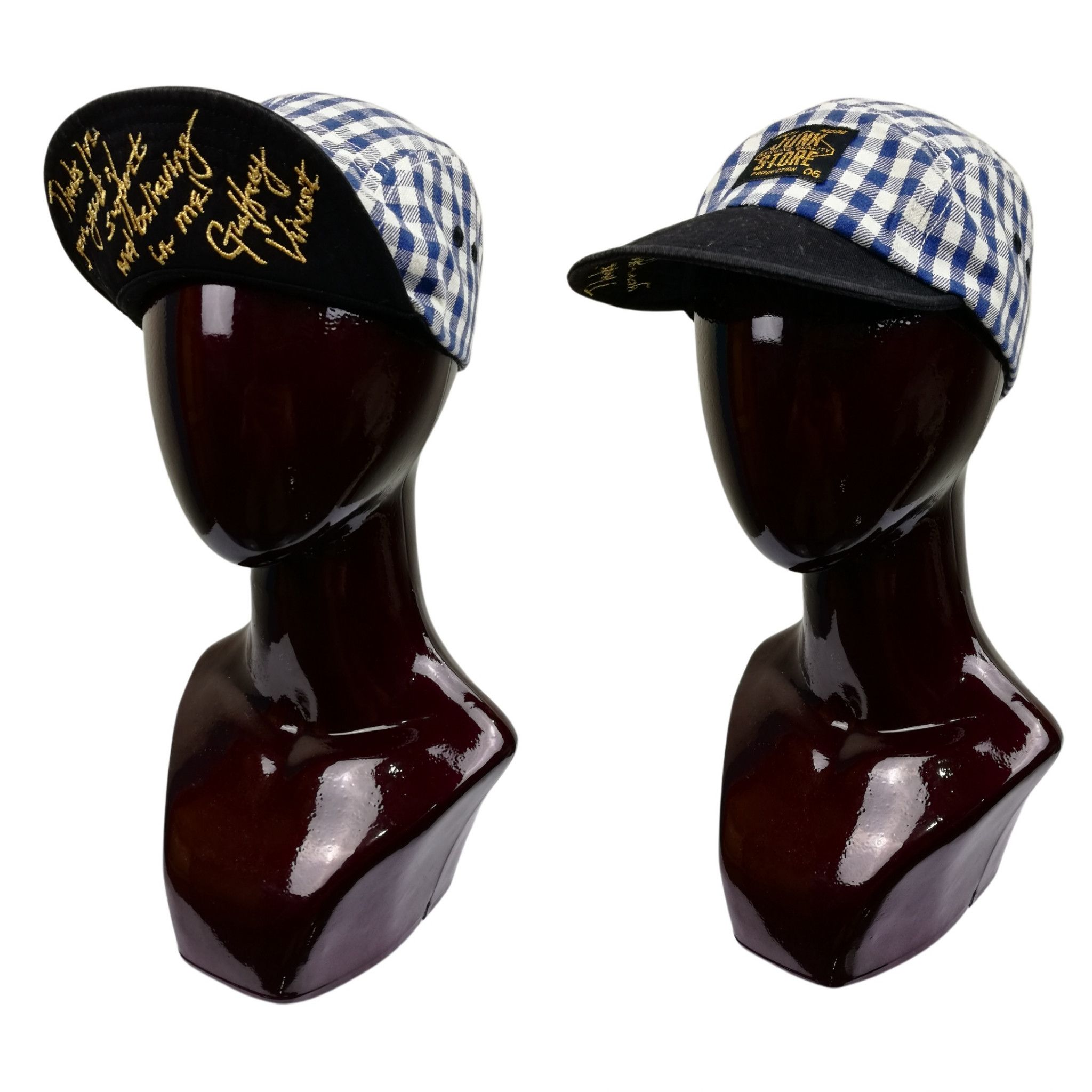 Japanese Brand 🔥Japanese 🚴 JUNK STORE 5 Panel Design Fausto Cycling Cap Size ONE SIZE - 1 Thumbnail