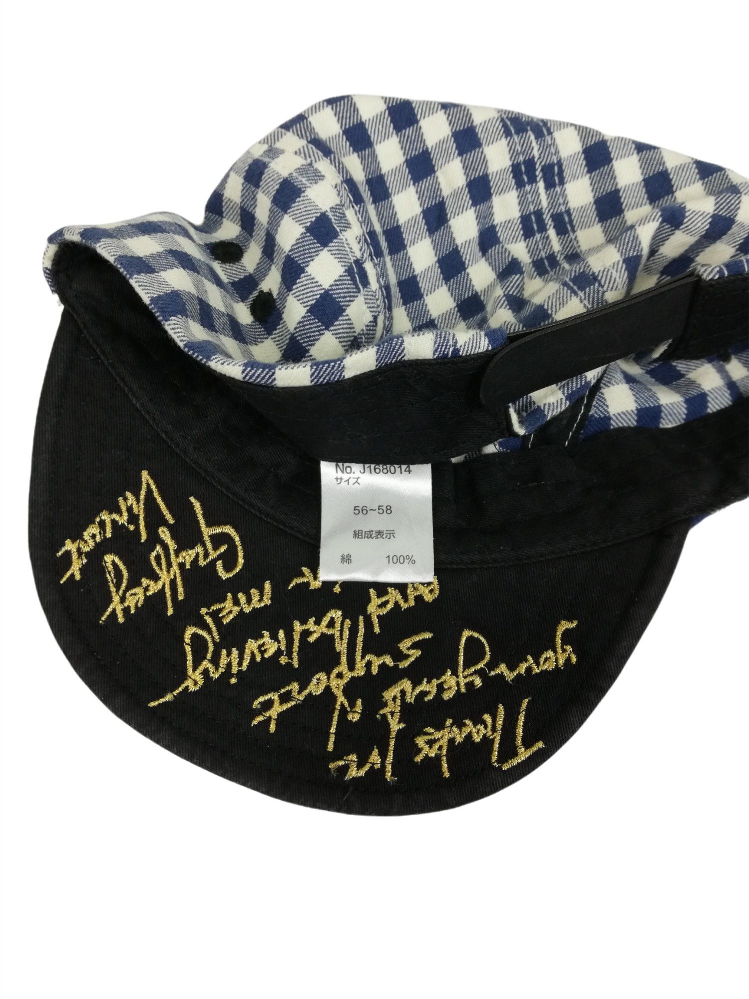 Japanese Brand 🔥Japanese 🚴 JUNK STORE 5 Panel Design Fausto Cycling Cap Size ONE SIZE - 20 Thumbnail