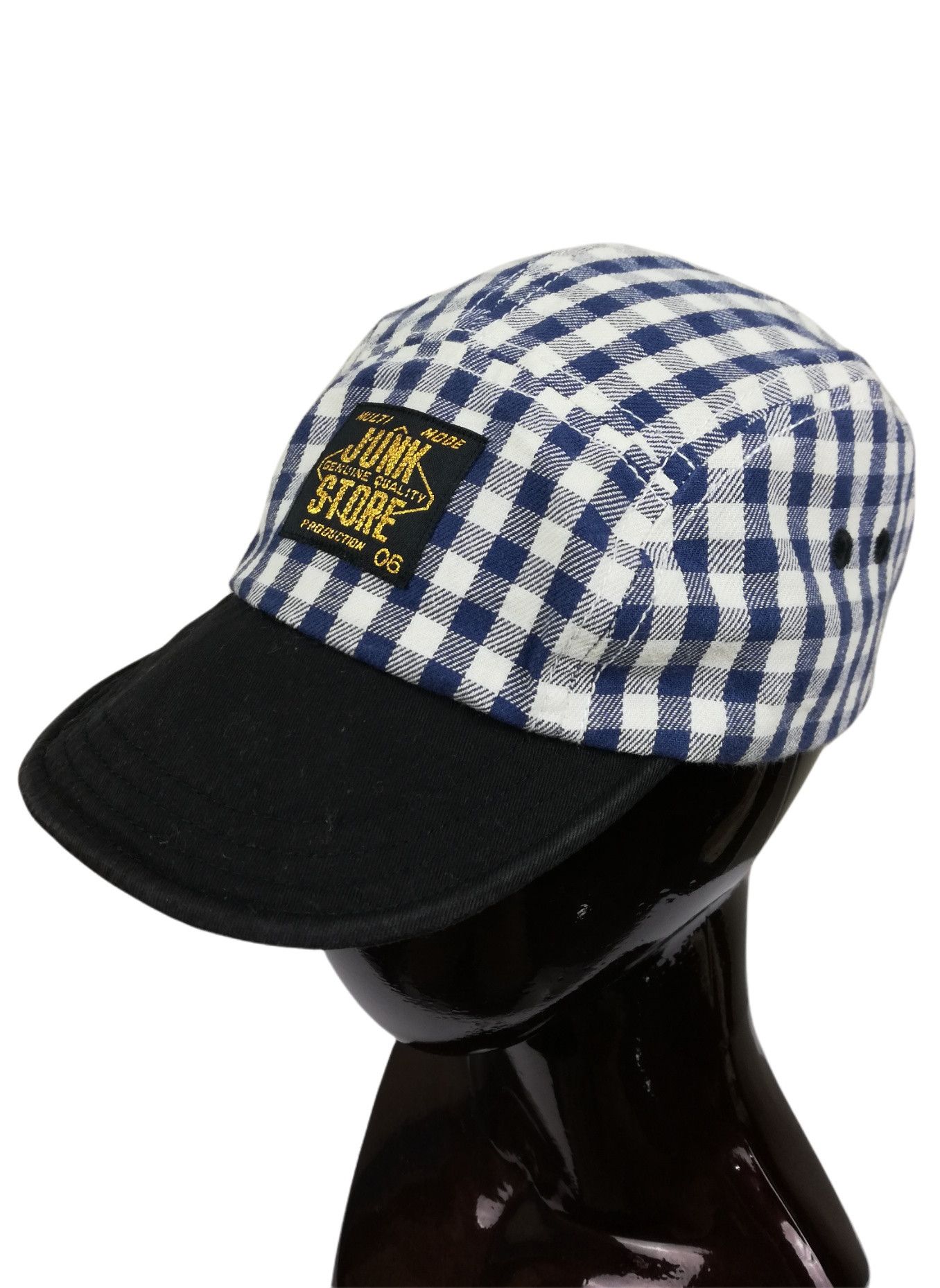 Japanese Brand 🔥Japanese 🚴 JUNK STORE 5 Panel Design Fausto Cycling Cap Size ONE SIZE - 17 Thumbnail