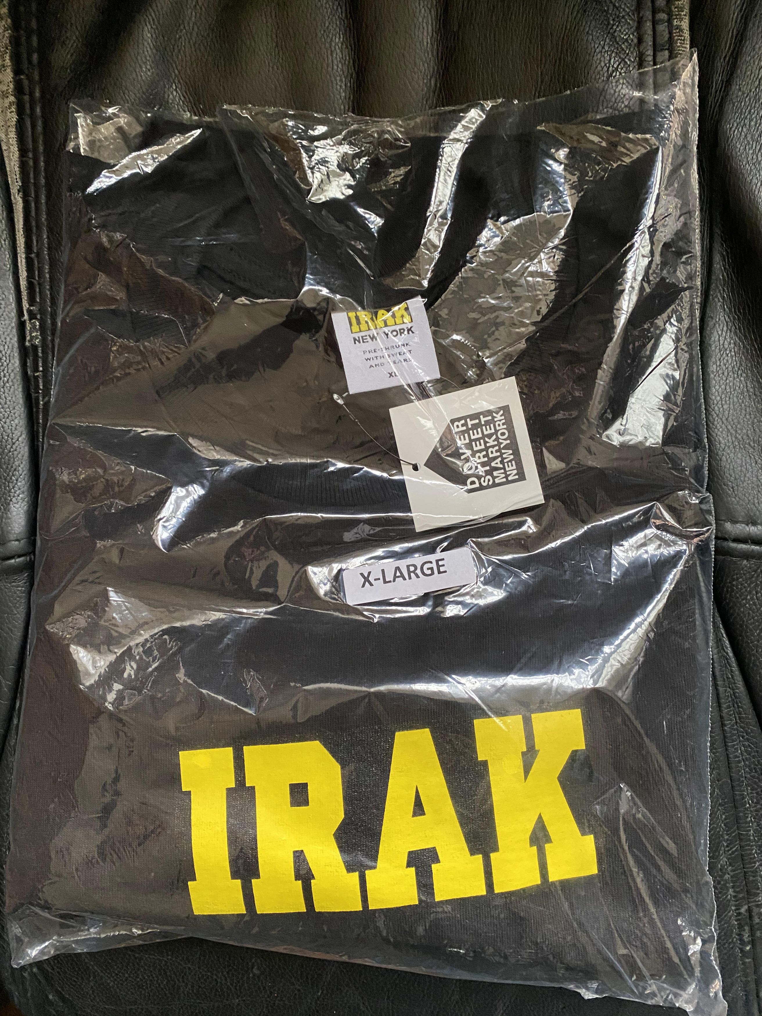 image of Irak Revenge Tee Black Size Xl, Men's