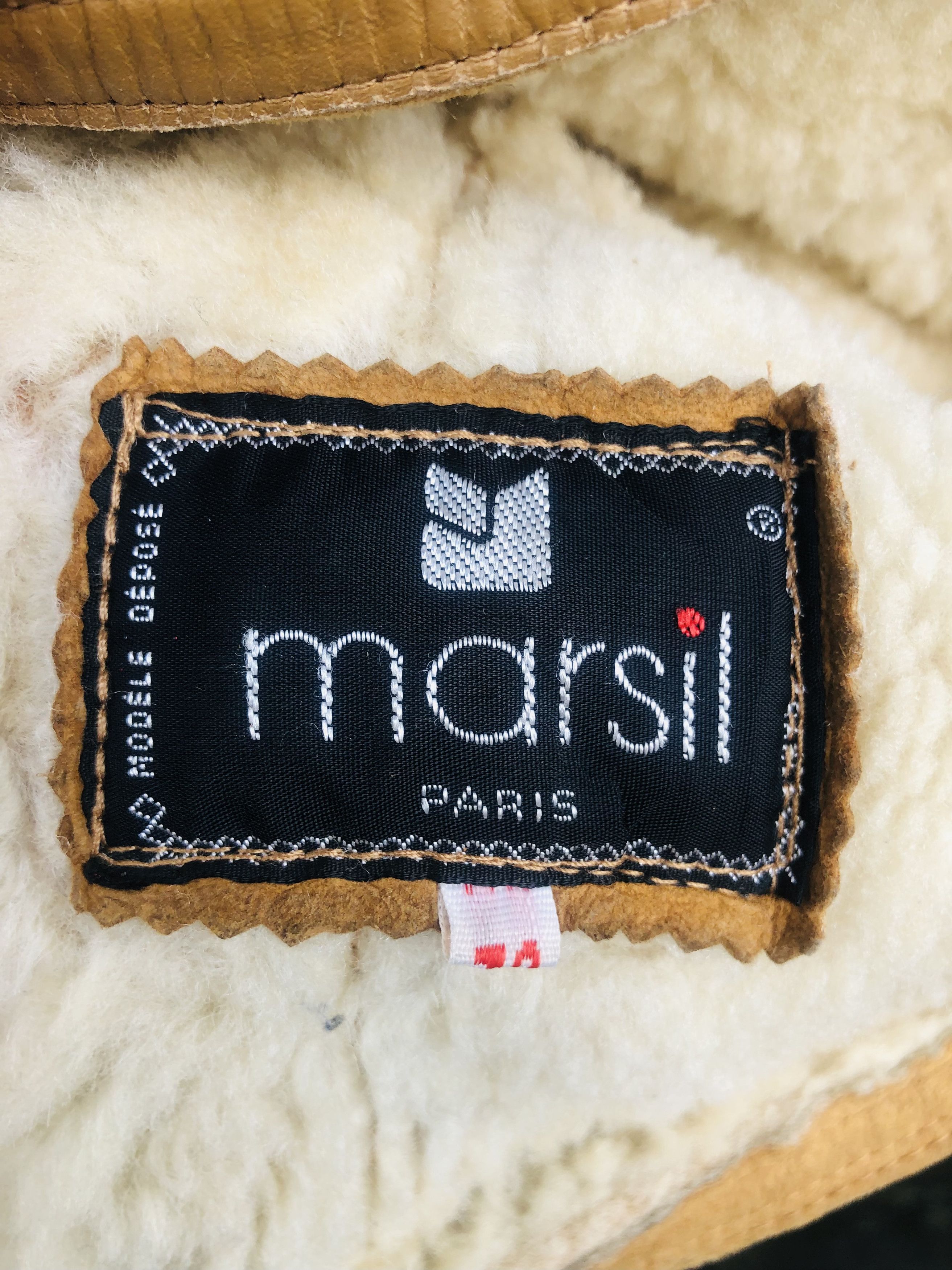 Japanese Brand × Vintage Vintage Marsil Japanese Desig Fashion Style Leather Jacket Size US L / EU 52-54 / 3 - 9 Thumbnail