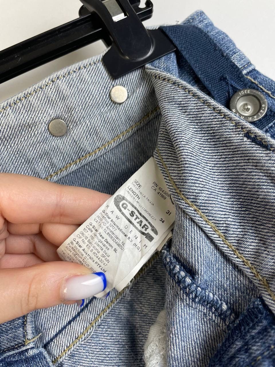 G-Star G star Raw vintage denim pants size 31/34 Size US 31 - 2 Thumbnail
