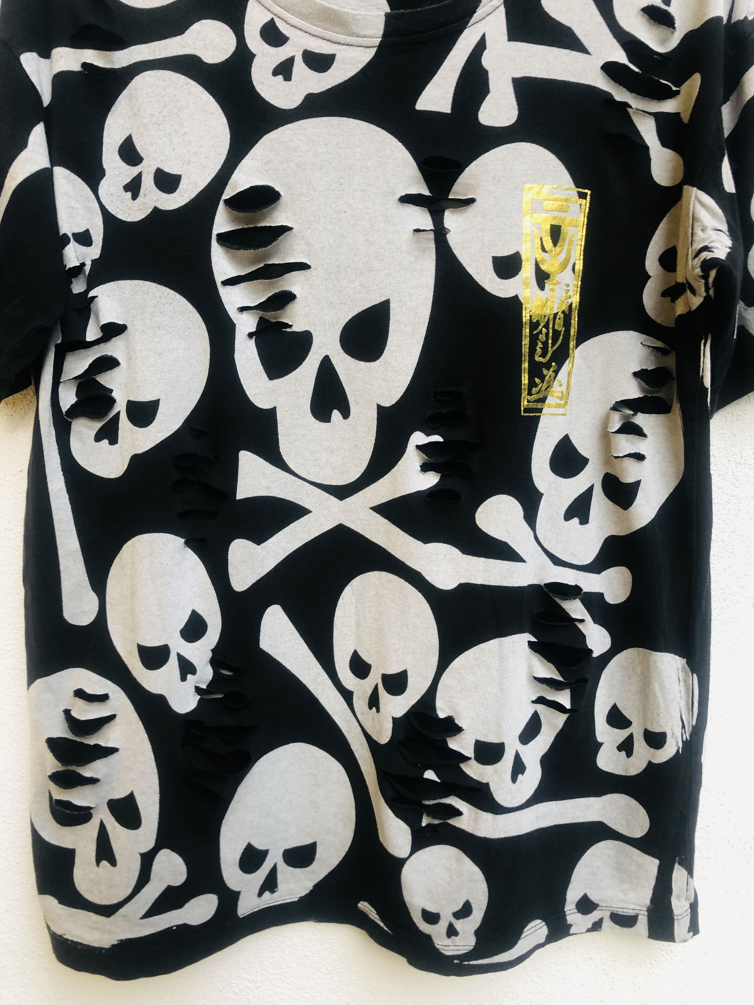 Japanese Brand × Vintage Vintage Skull Distressed Japanese Designed Fashion Style Size US M / EU 48-50 / 2 - 4 Thumbnail