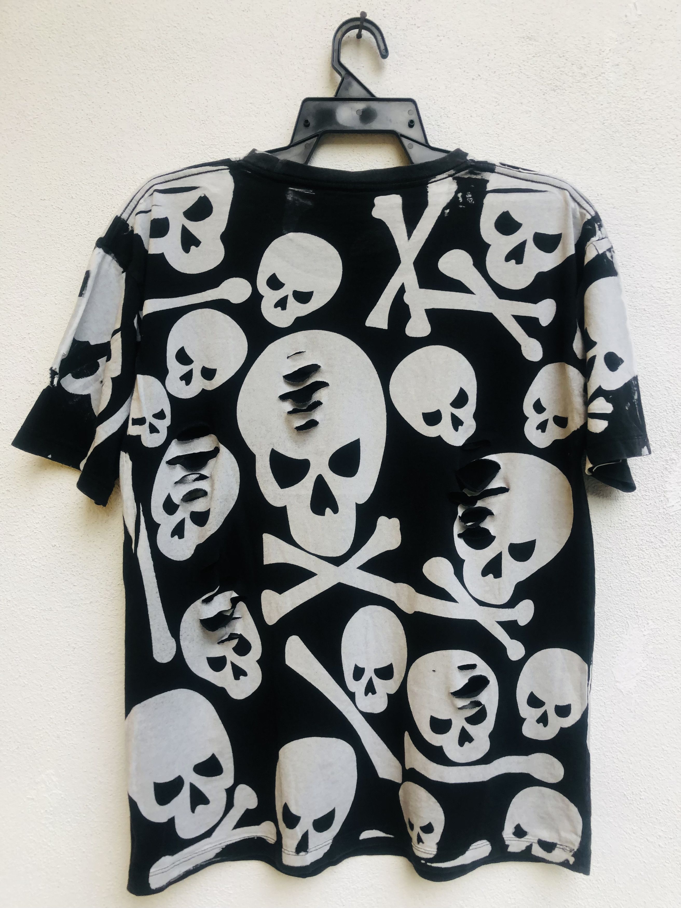 Japanese Brand × Vintage Vintage Skull Distressed Japanese Designed Fashion Style Size US M / EU 48-50 / 2 - 2 Thumbnail