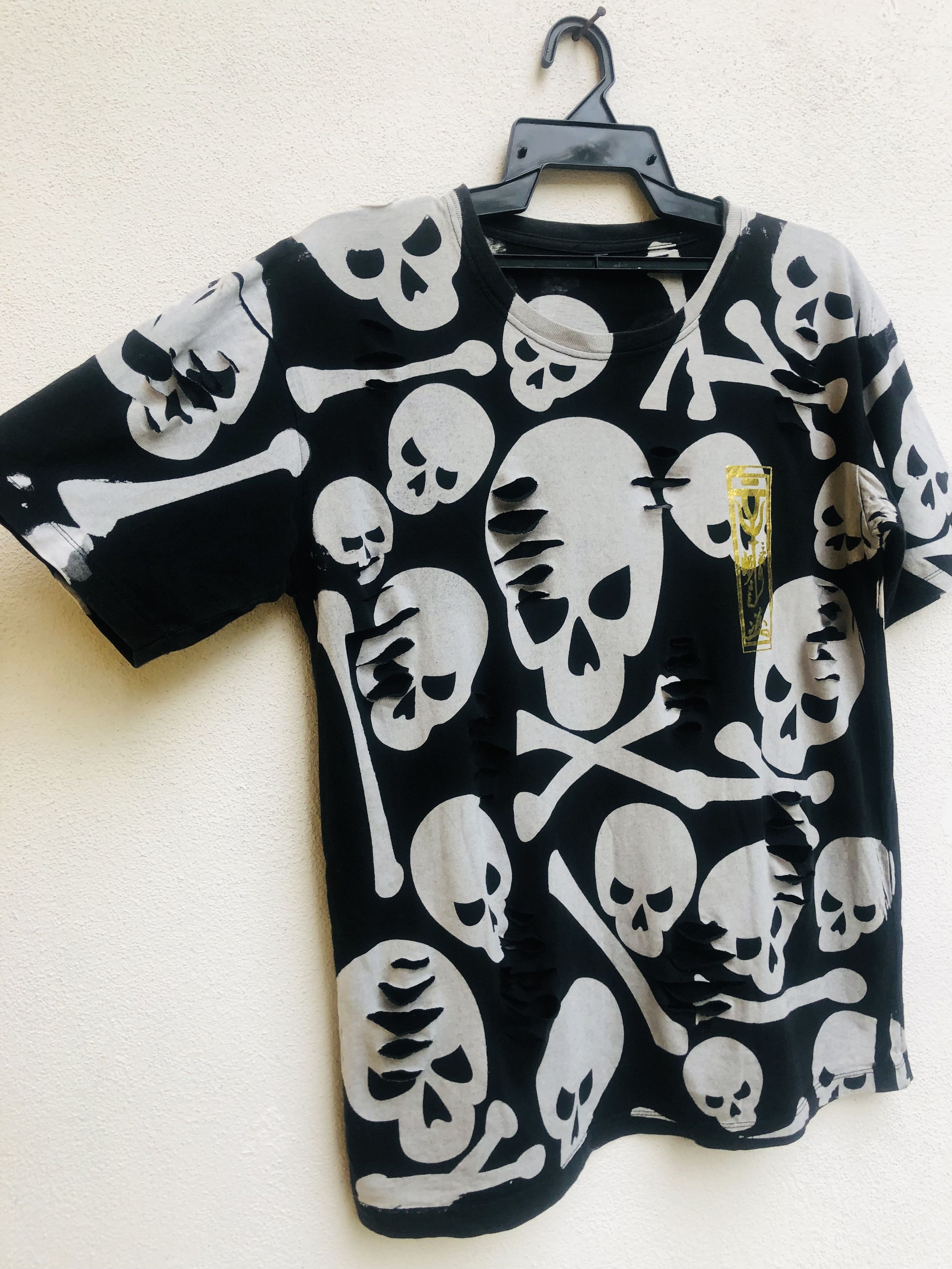 Japanese Brand × Vintage Vintage Skull Distressed Japanese Designed Fashion Style Size US M / EU 48-50 / 2 - 5 Thumbnail