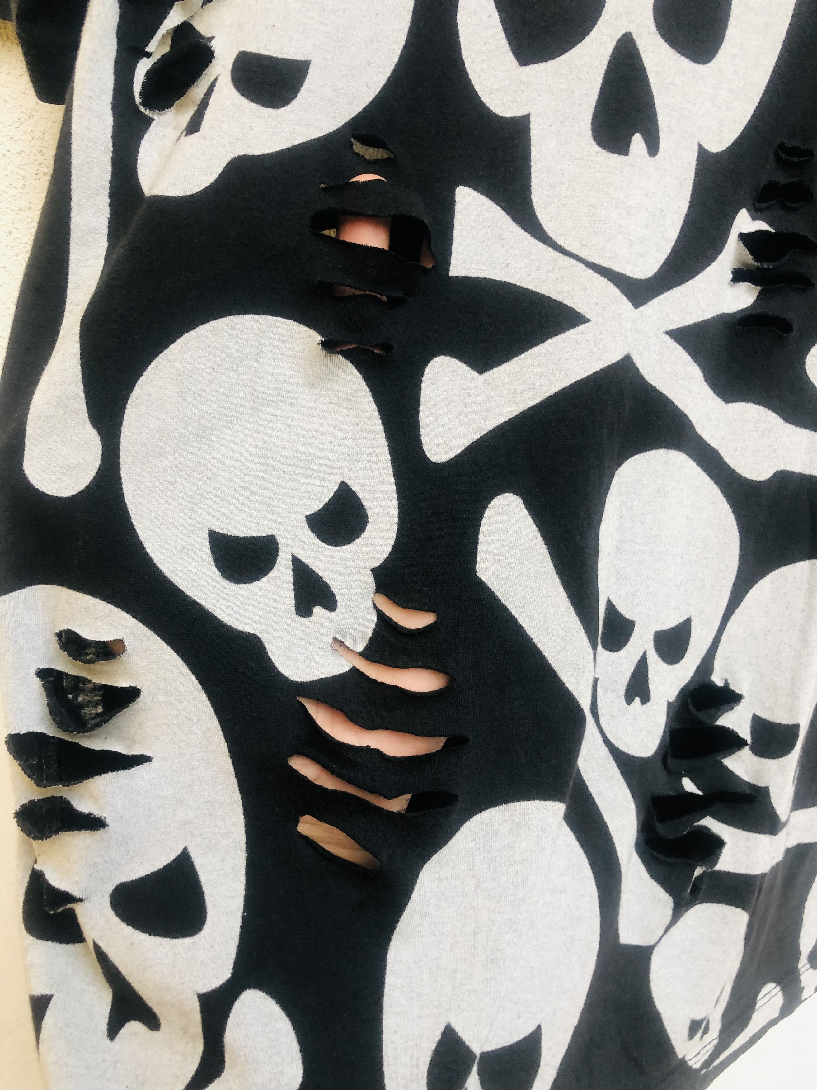 Japanese Brand × Vintage Vintage Skull Distressed Japanese Designed Fashion Style Size US M / EU 48-50 / 2 - 7 Thumbnail