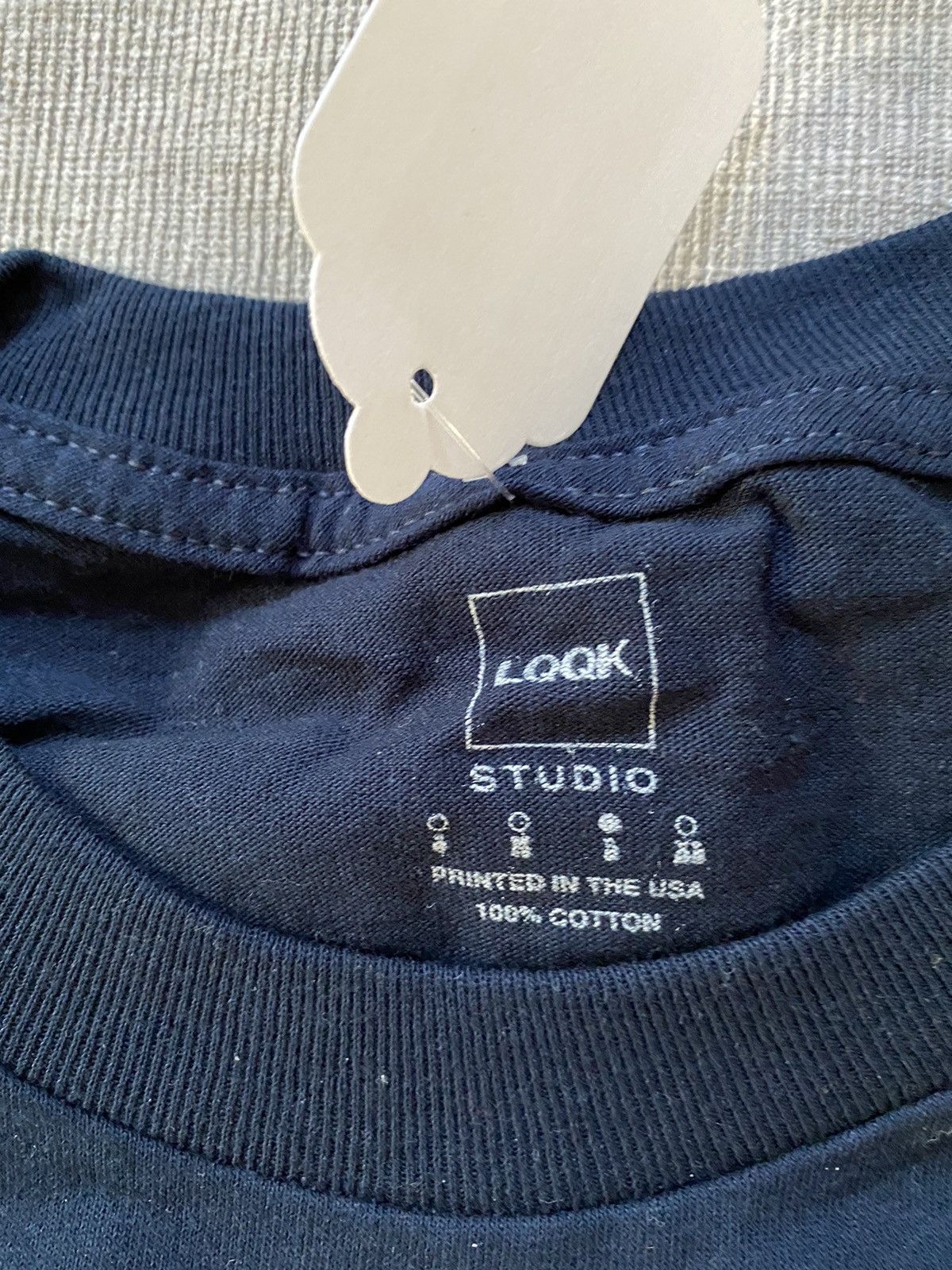 LQQK Studio Lqqk Studio over the pocket tee navy size Large Size US L / EU 52-54 / 3 - 2 Thumbnail