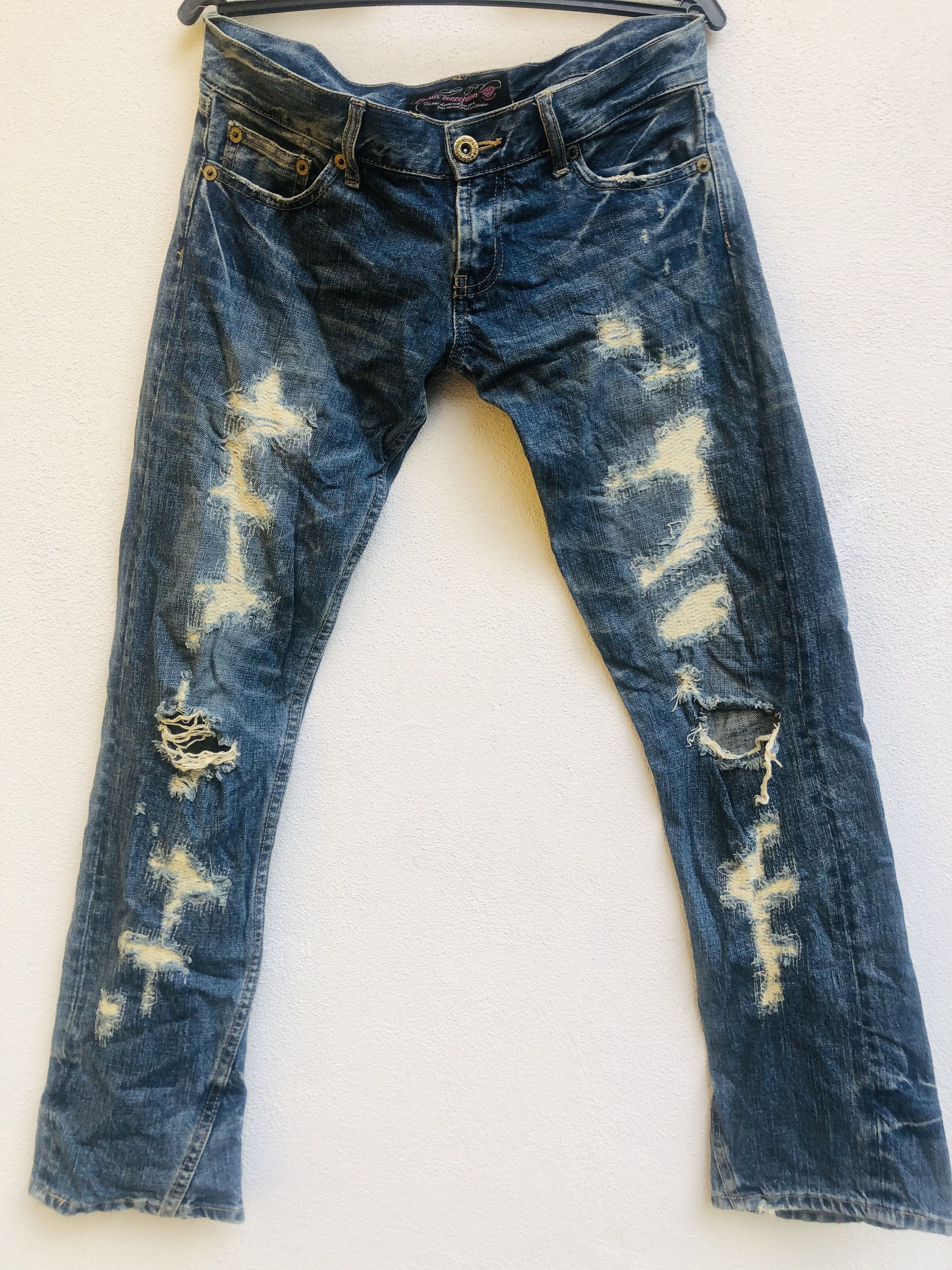 Japanese Brand Vintage Oririn Conceplion Japanese Designed Style Size US 33 - 1 Thumbnail