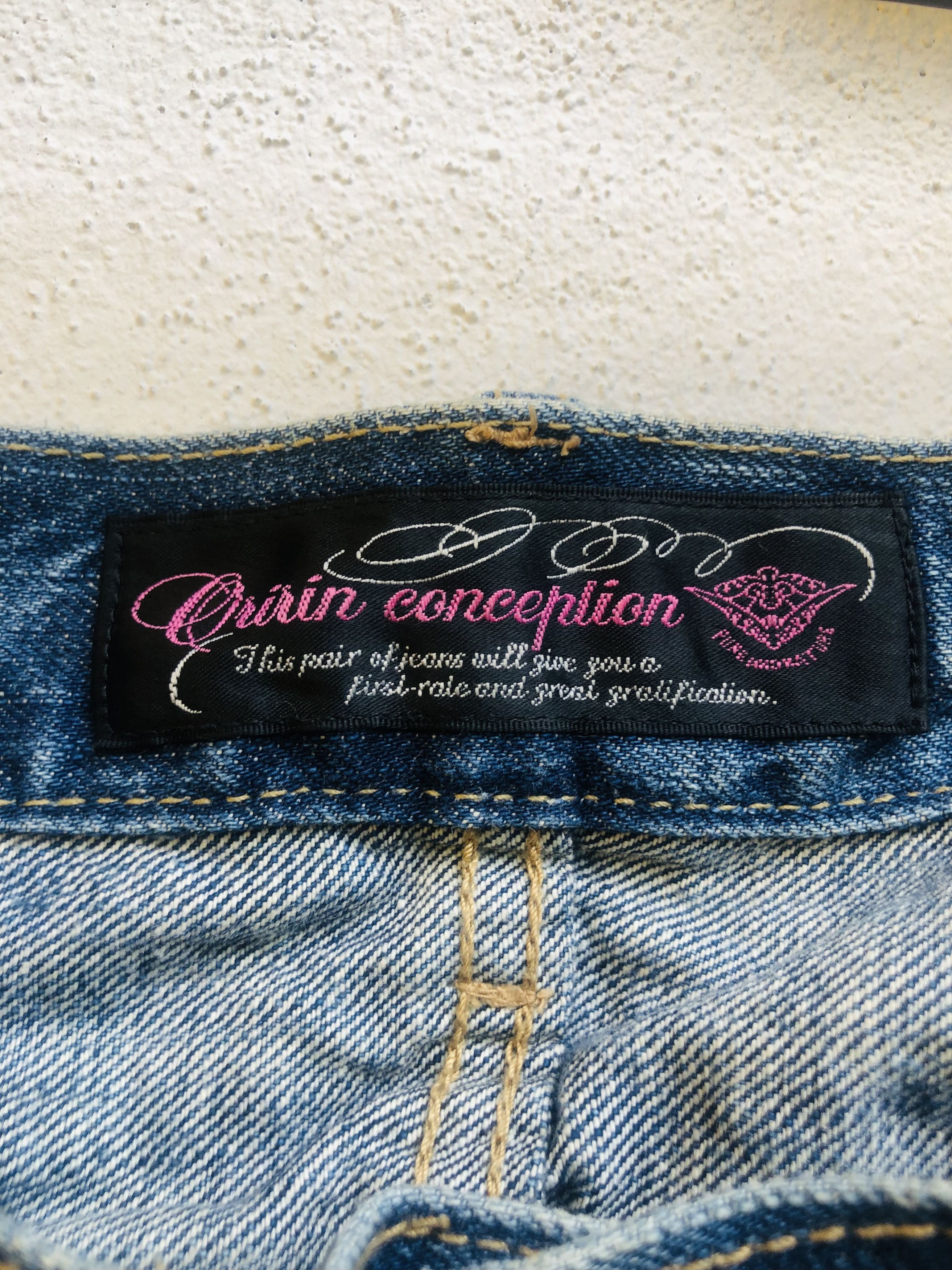 Japanese Brand Vintage Oririn Conceplion Japanese Designed Style Size US 33 - 9 Thumbnail