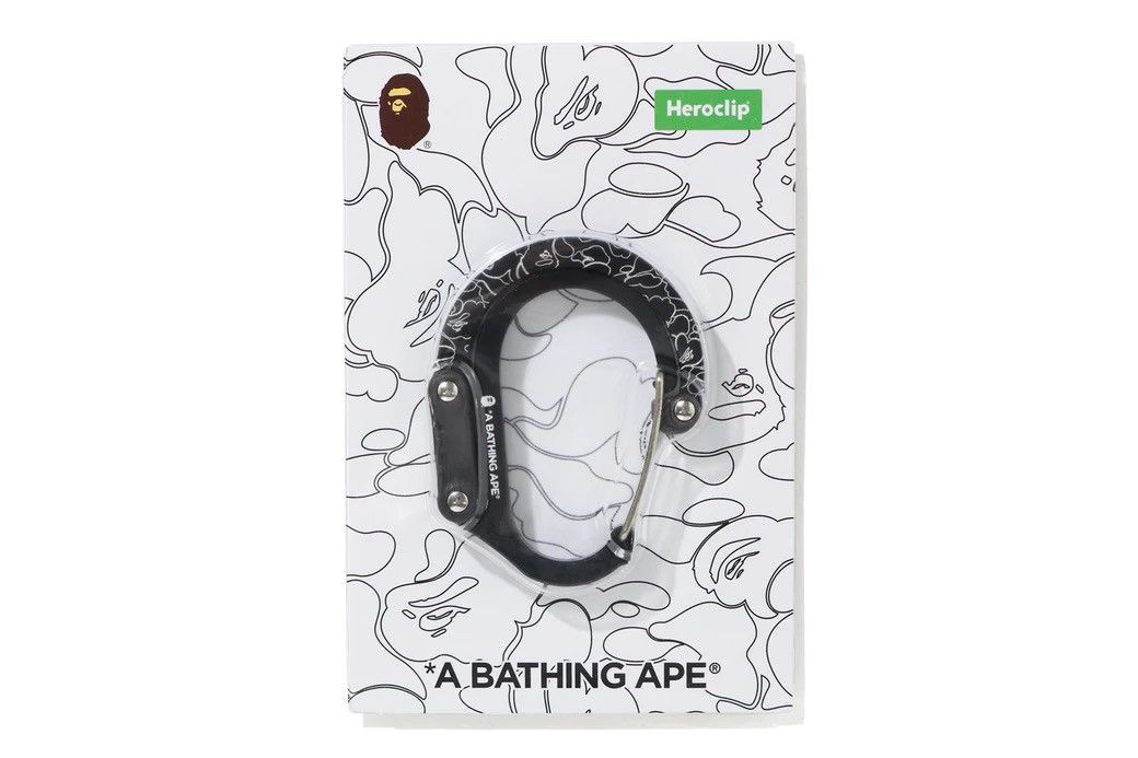 image of Bape Heroclip in Black, Men's