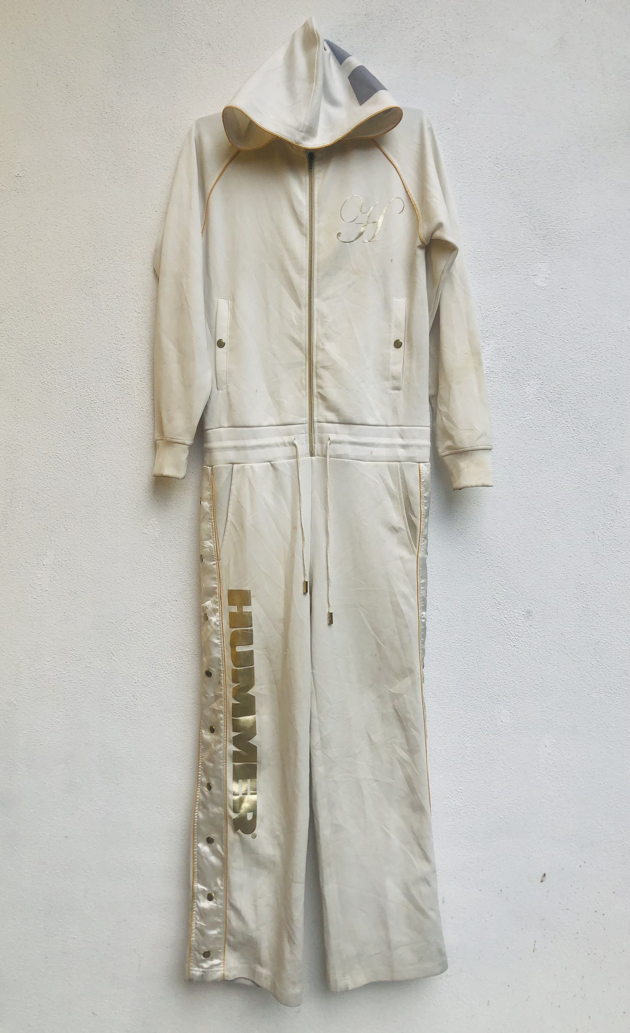 Vintage Hummer Designed Fashion Style Overall