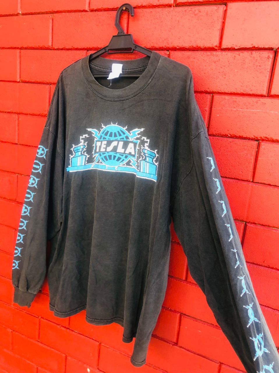 Band Tees × Vintage Vintage Tesla Replugged Band Music Shirt Size US XL / EU 56 / 4 - 5 Thumbnail