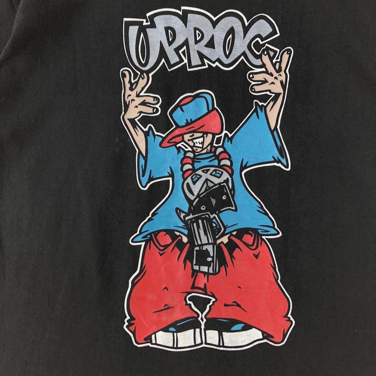 Vintage Vintage Uproc Hip Hop T Shirt Size US M / EU 48-50 / 2 - 2 Thumbnail
