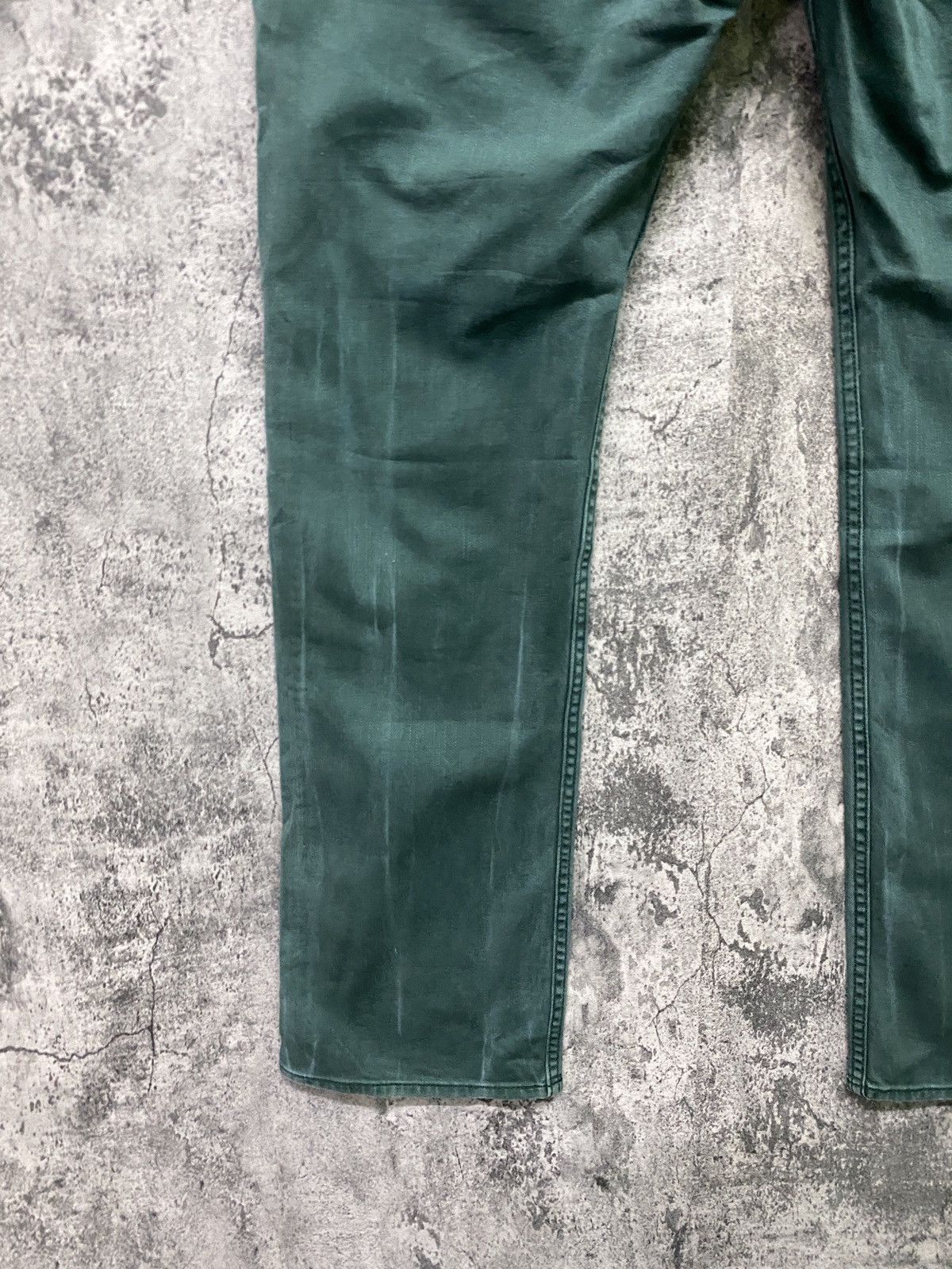 Japanese Brand × Takeo Kikuchi TAKEO KIKUCHI Bush Pants Green faded Pants Size US 34 / EU 50 - 16 Thumbnail
