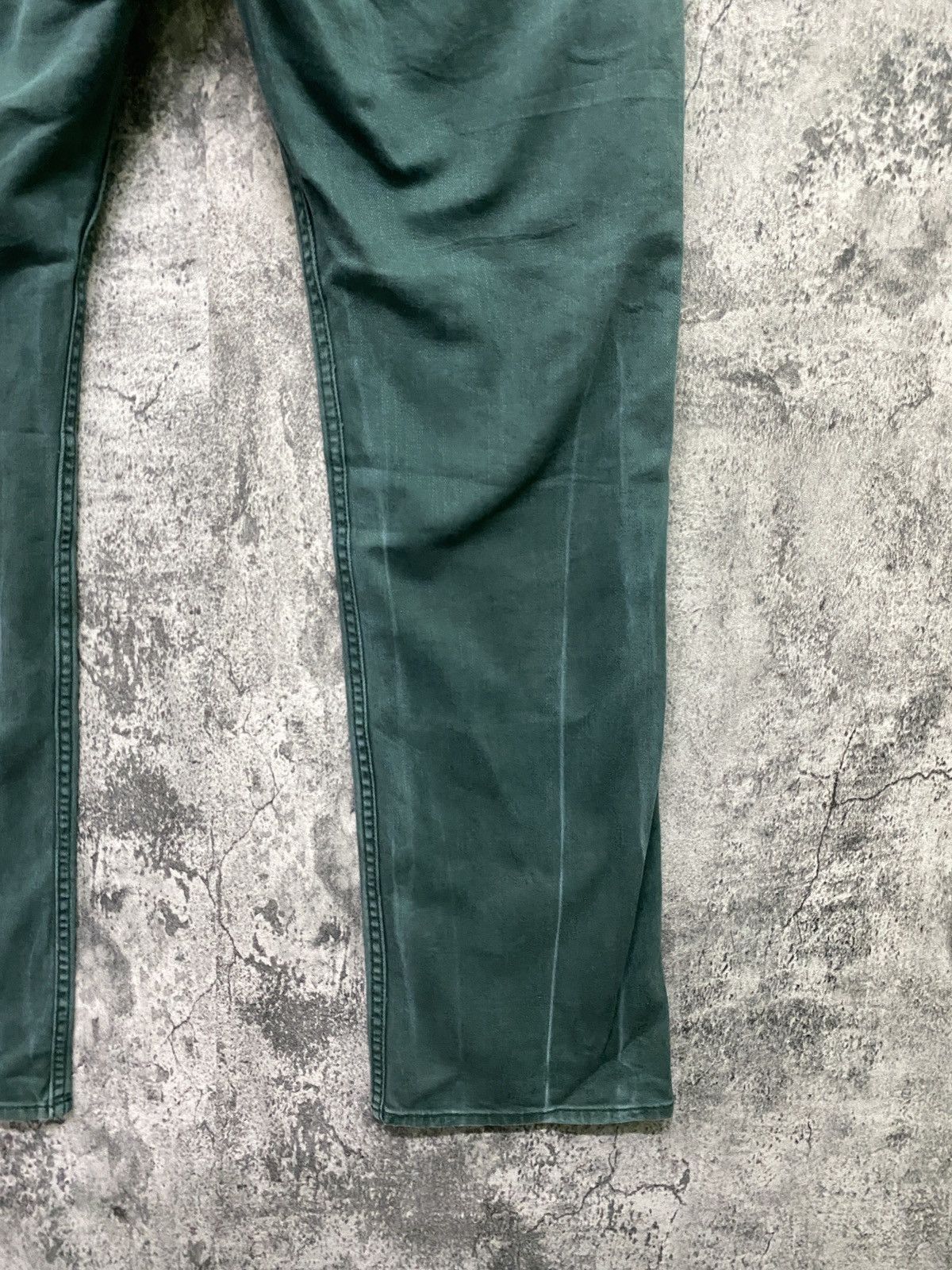 Japanese Brand × Takeo Kikuchi TAKEO KIKUCHI Bush Pants Green faded Pants Size US 34 / EU 50 - 15 Thumbnail