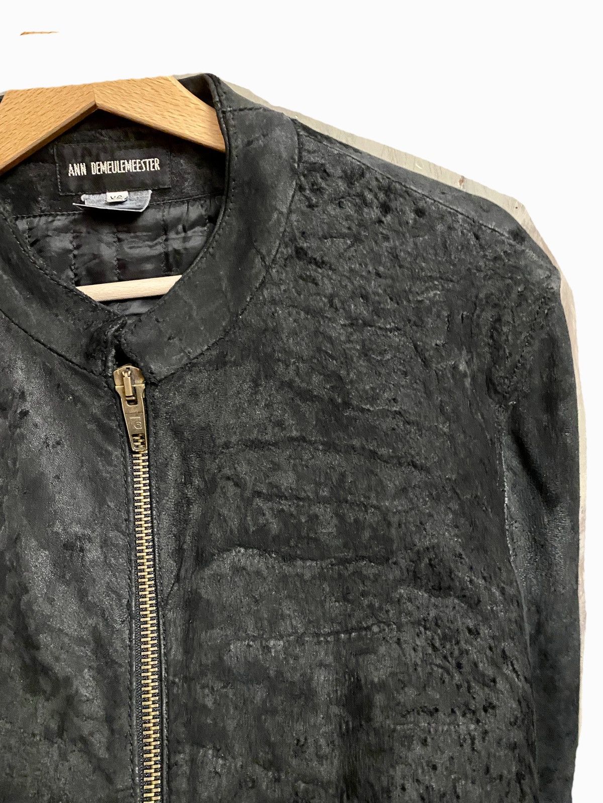 Ann Demeulemeester Ann Demeulemeester vintage 2000 leather jacket XS black Size US XS / EU 42 / 0 - 4 Thumbnail